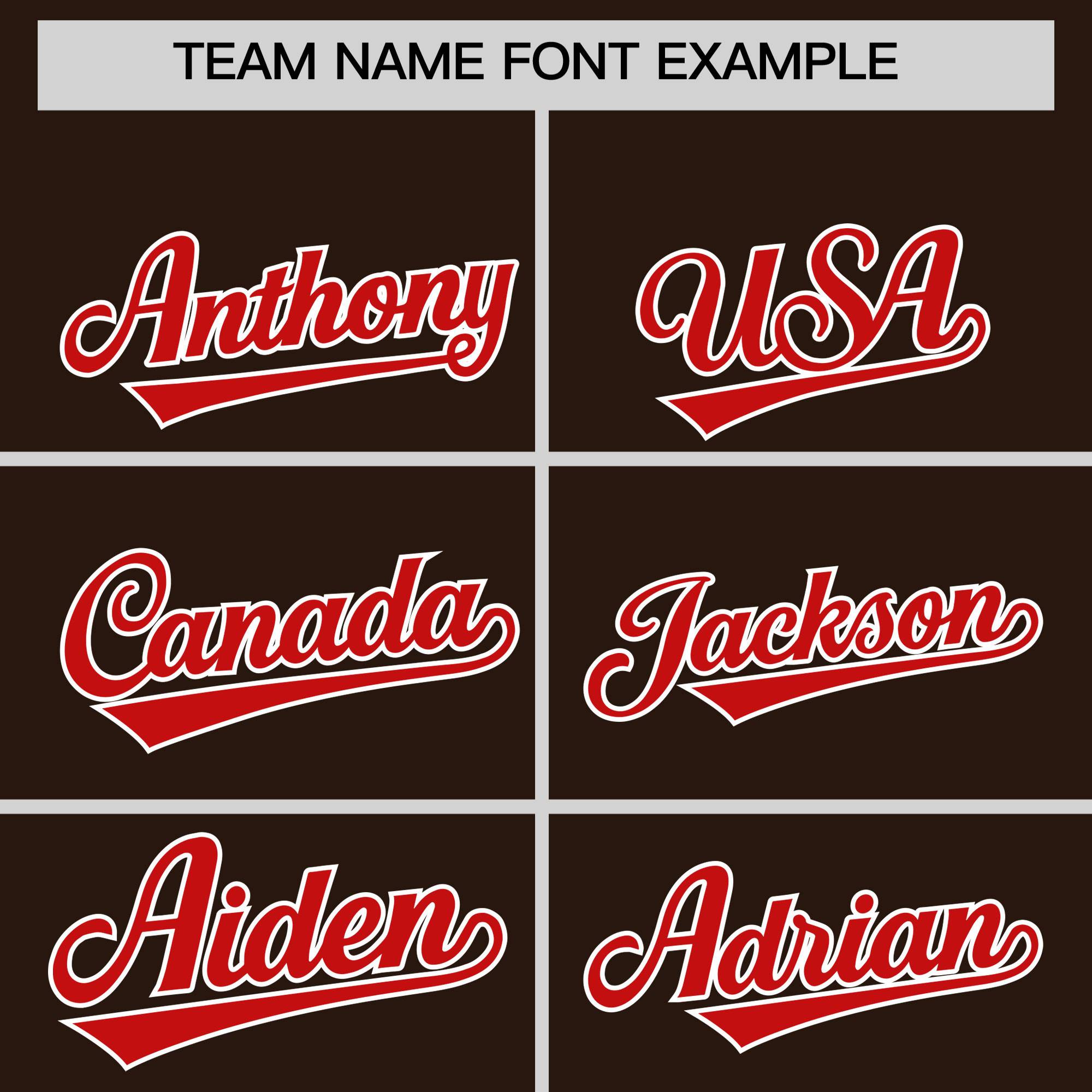 Custom Brown Red Grid Blur Pattern Authentic Baseball Jersey