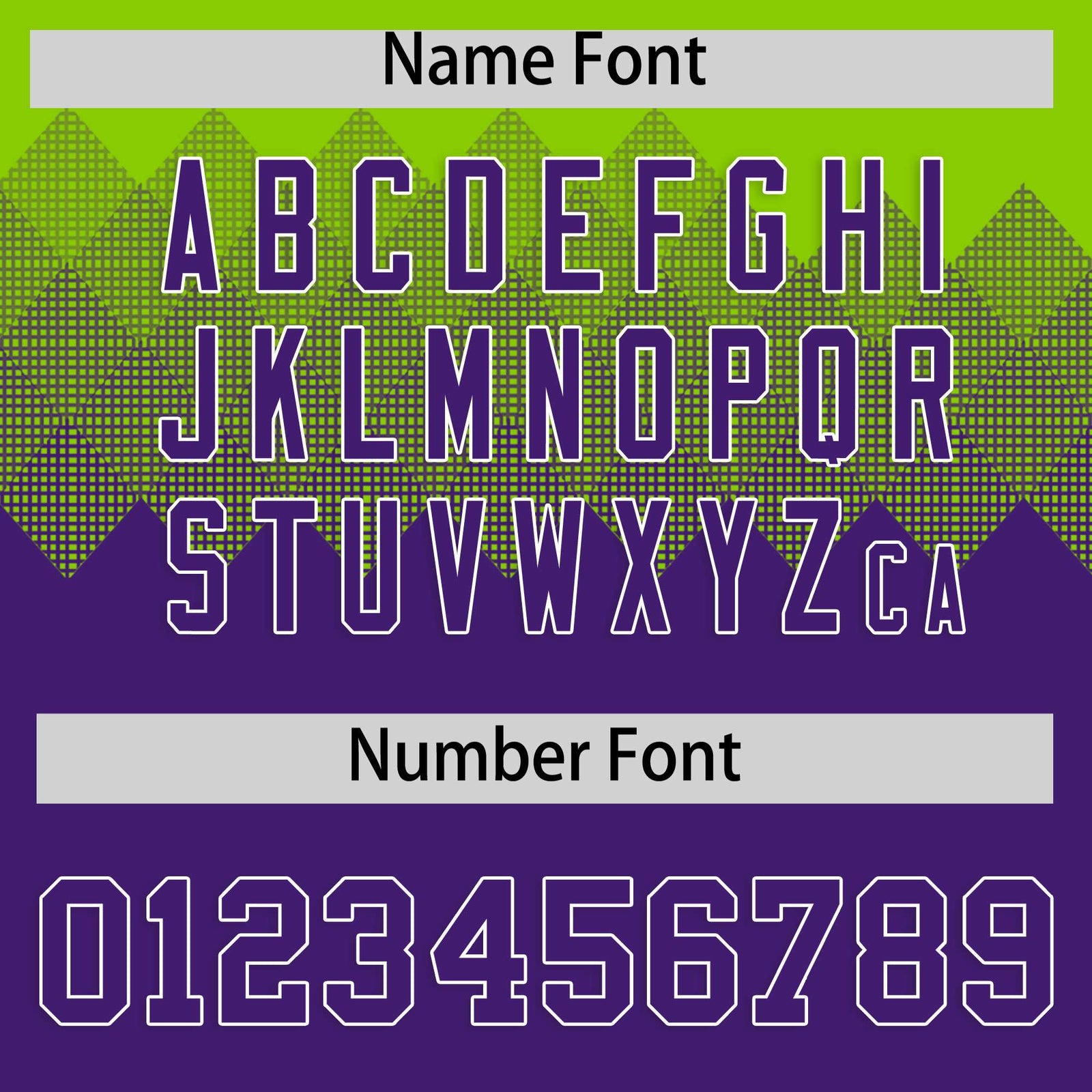 Custom Neon Green Purple Grid Blur Pattern Authentic Baseball Jersey