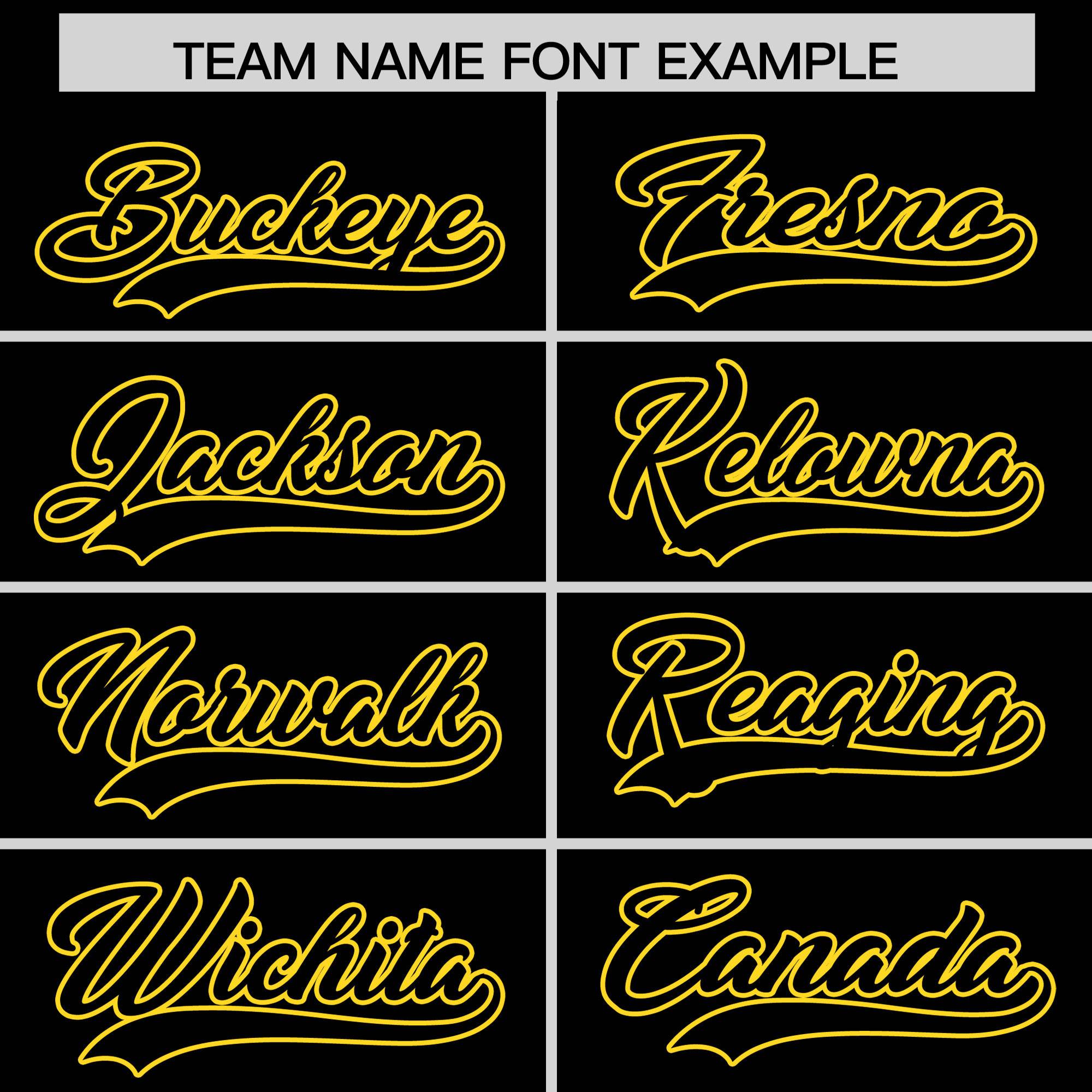 Custom Black Gold Grid Blur Pattern Authentic Baseball Jersey