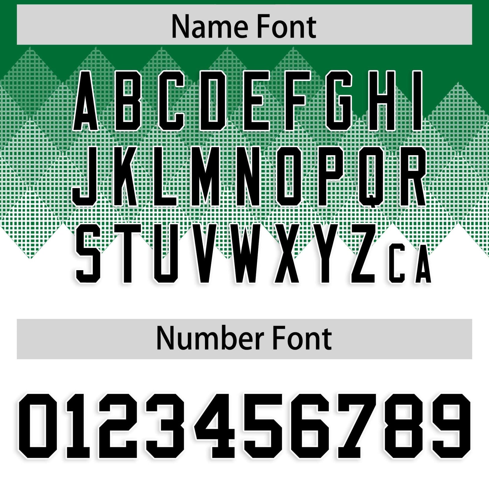 Custom Kelly Green White Grid Blur Pattern Authentic Baseball Jersey