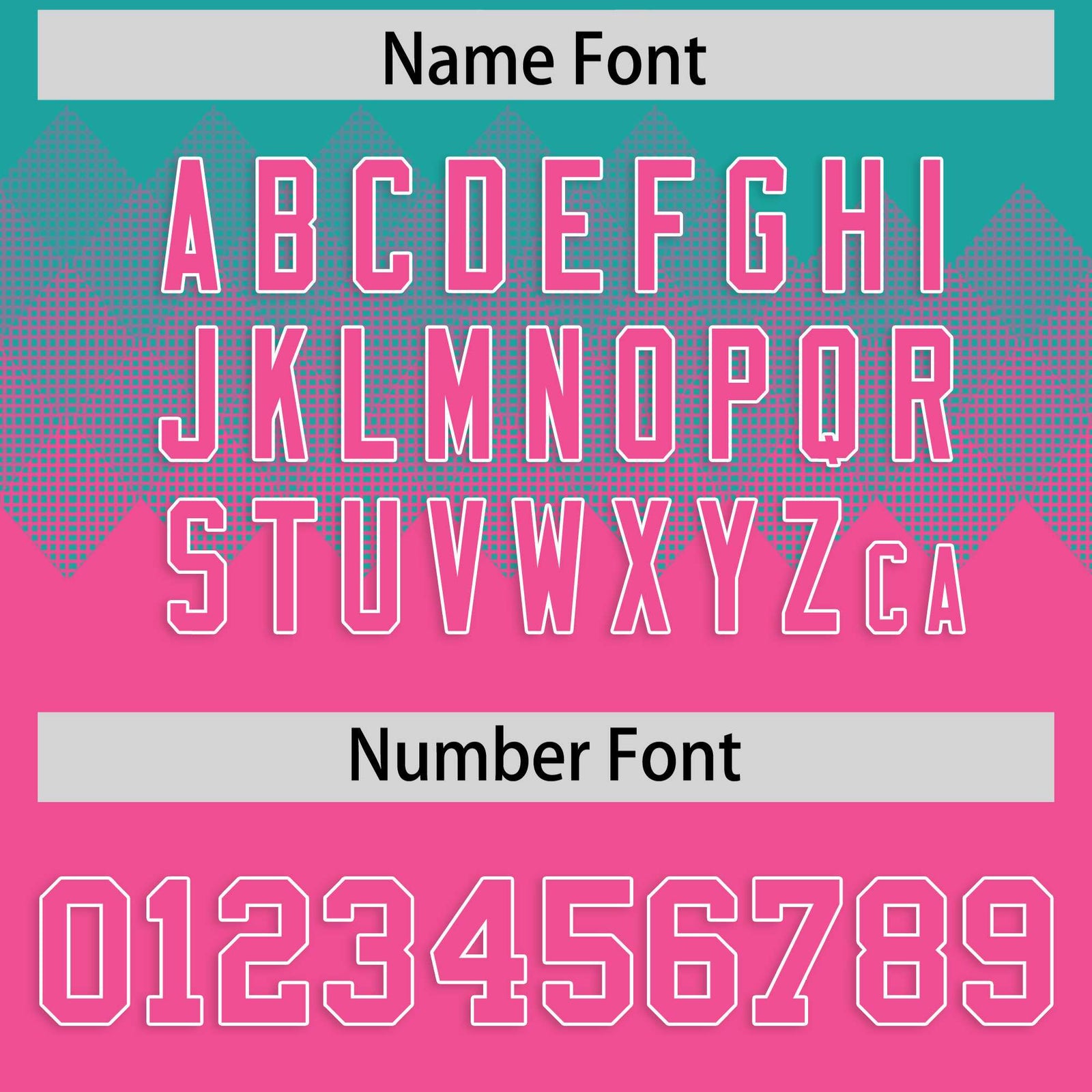 Custom Aqua Pink Grid Blur Pattern Authentic Baseball Jersey