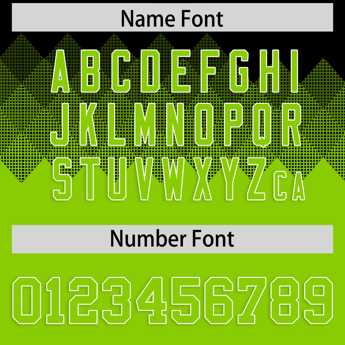 Custom Black Neon Green Grid Blur Pattern Authentic Baseball Jersey