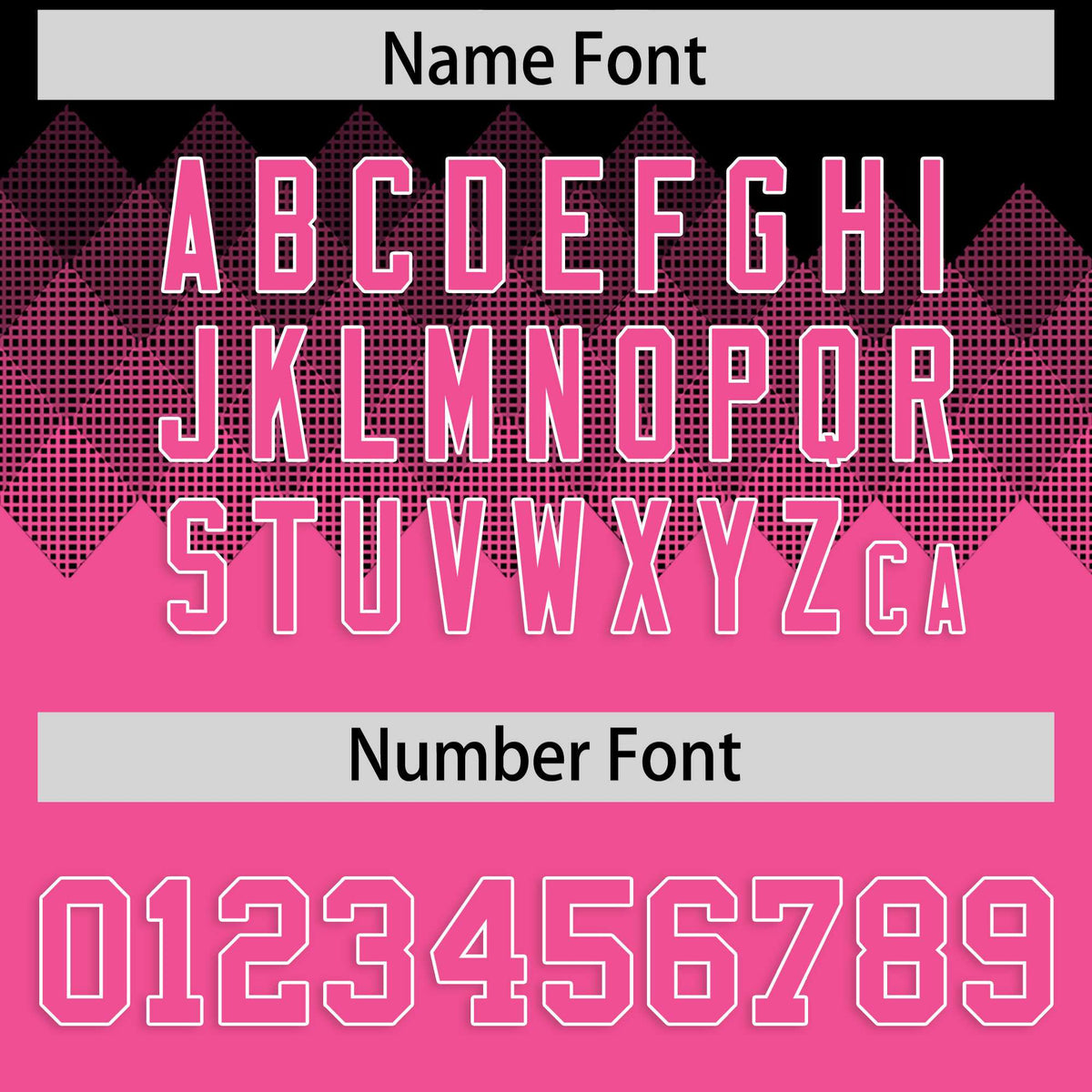 Custom Black Pink Grid Blur Pattern Authentic Baseball Jersey