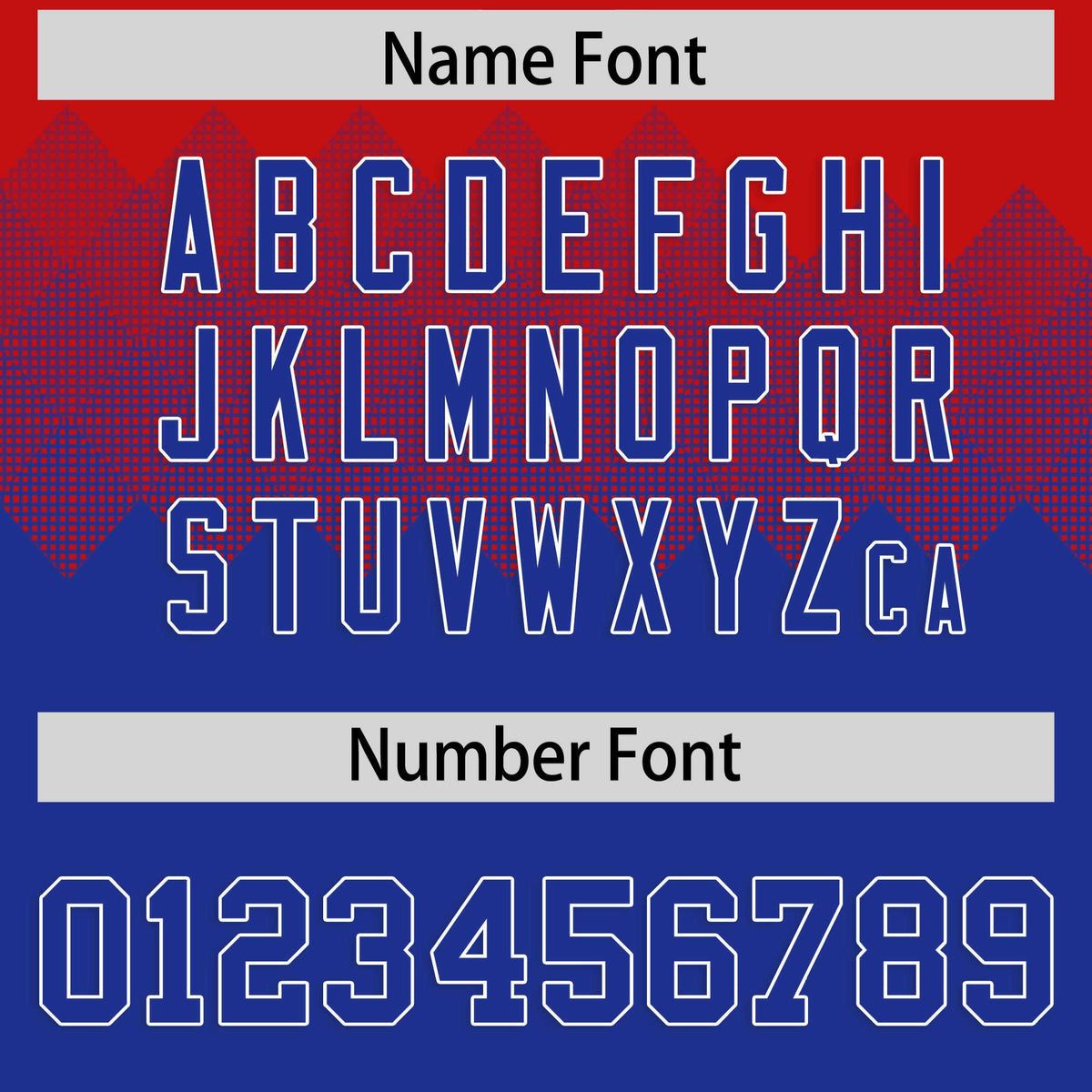 Custom Red Royal Grid Blur Pattern Authentic Baseball Jersey