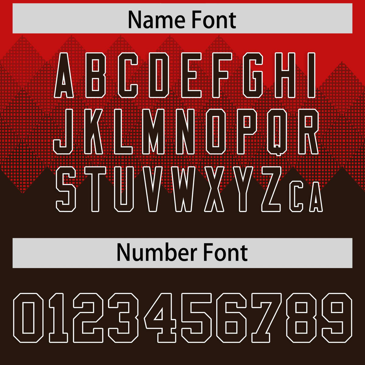 Custom Red Brown Grid Blur Pattern Authentic Baseball Jersey