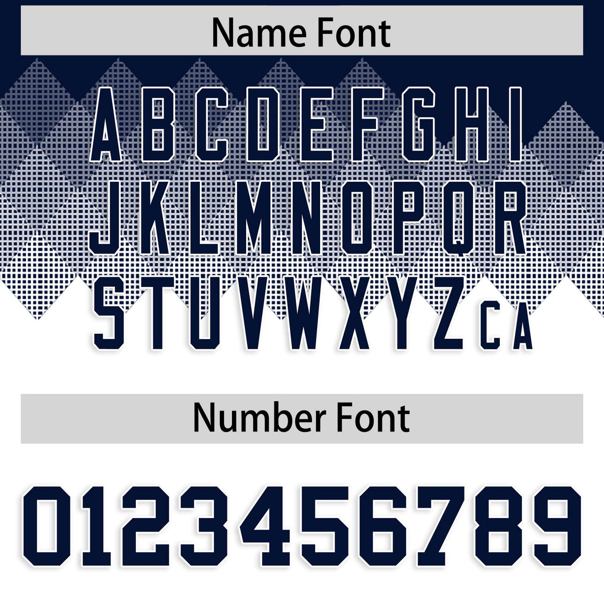 Custom Navy White Grid Blur Pattern Authentic Baseball Jersey