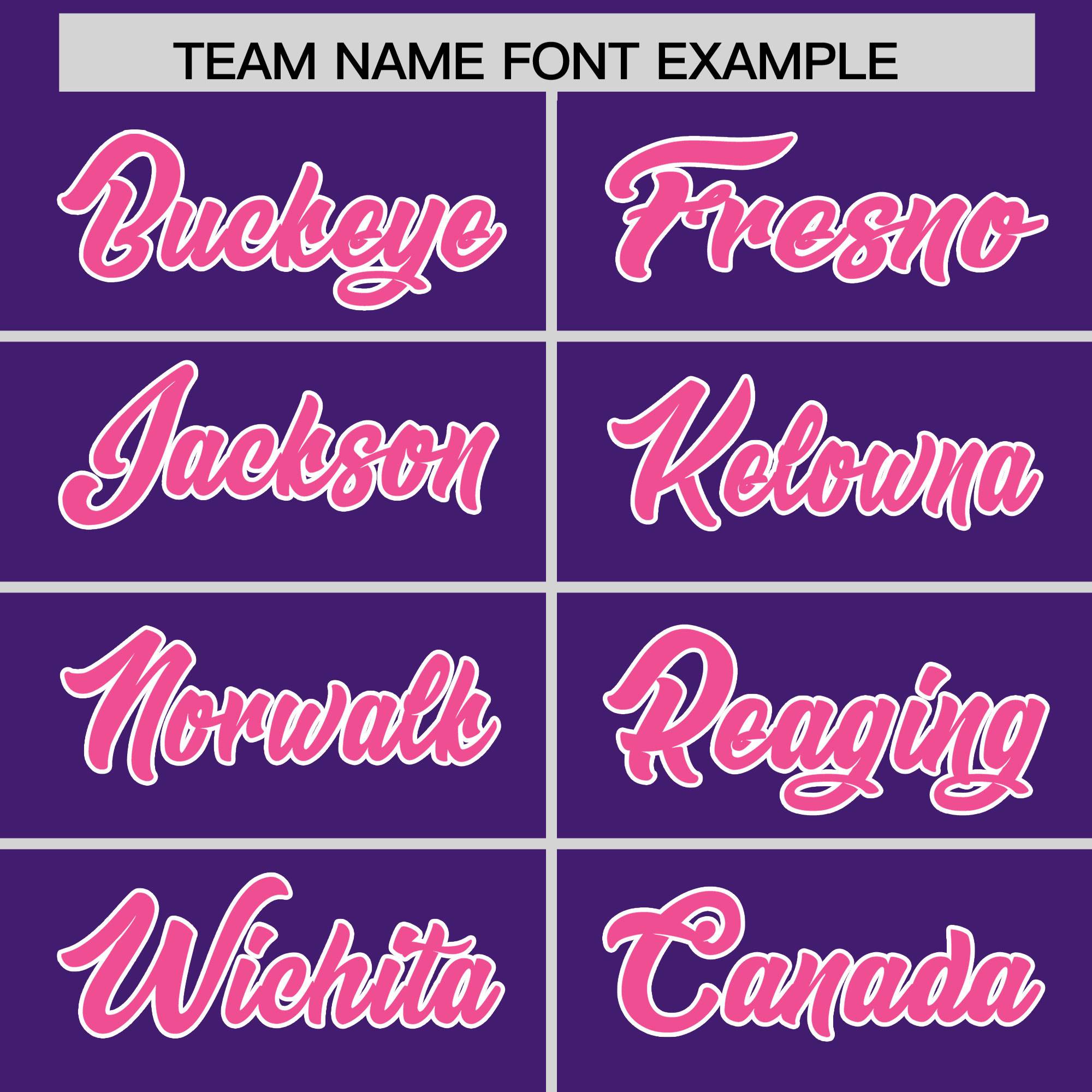Custom Purple Pink Grid Blur Pattern Authentic Baseball Jersey