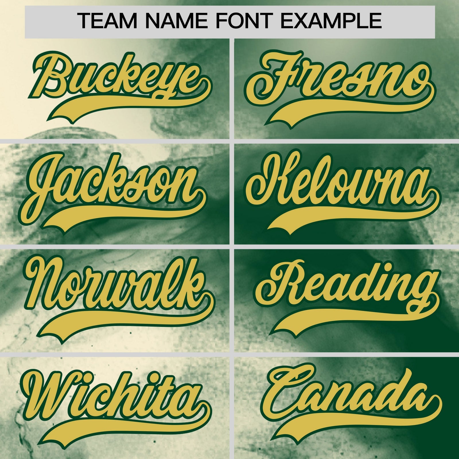 Custom Cream Dark Green Old Gold skeleton Graffiti Pattern Quick Dry Baseball Jersey| KXKSHOP