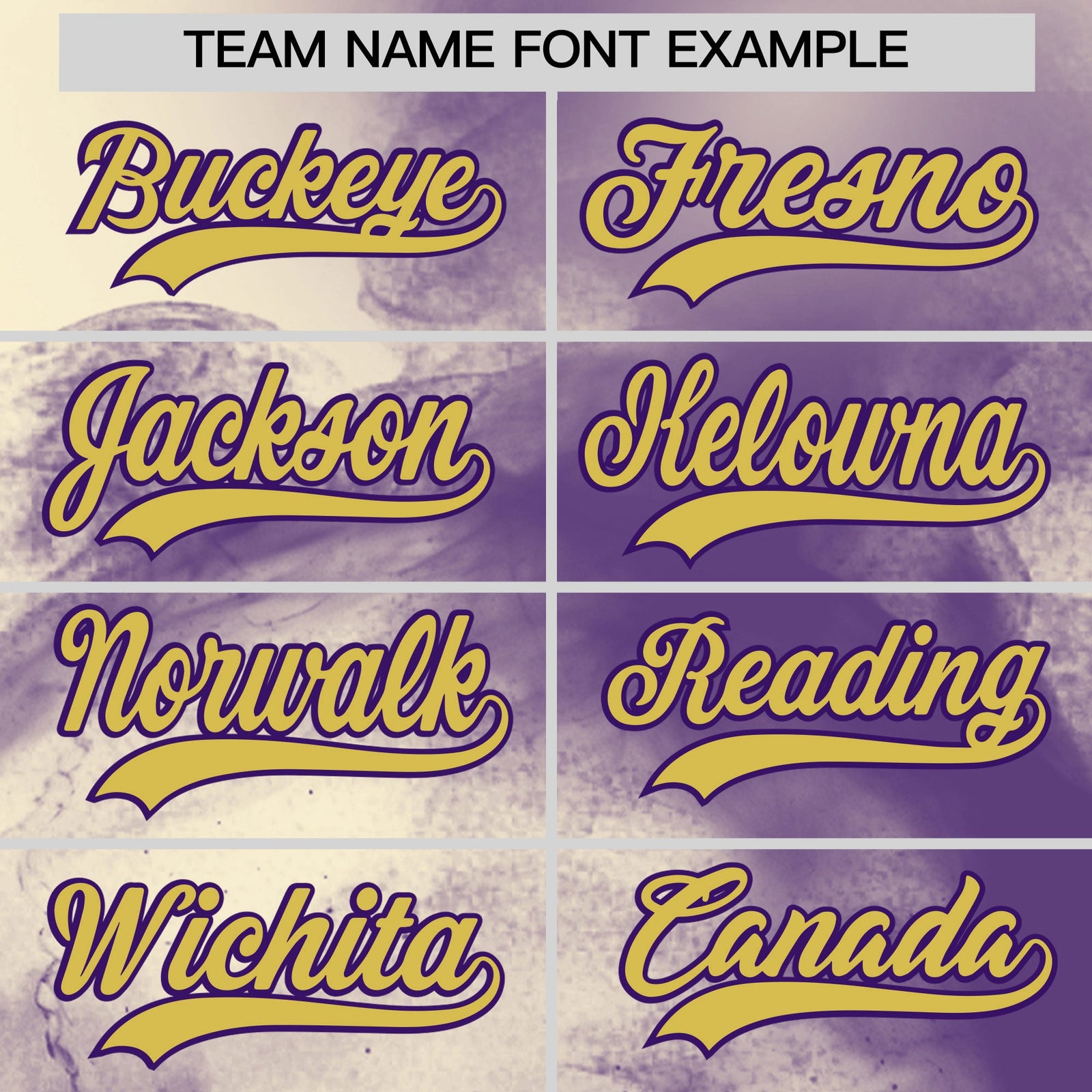 Custom Cream Purple Old Gold skeleton Graffiti Pattern Lightweight Baseball Jersey| KXKSHOP
