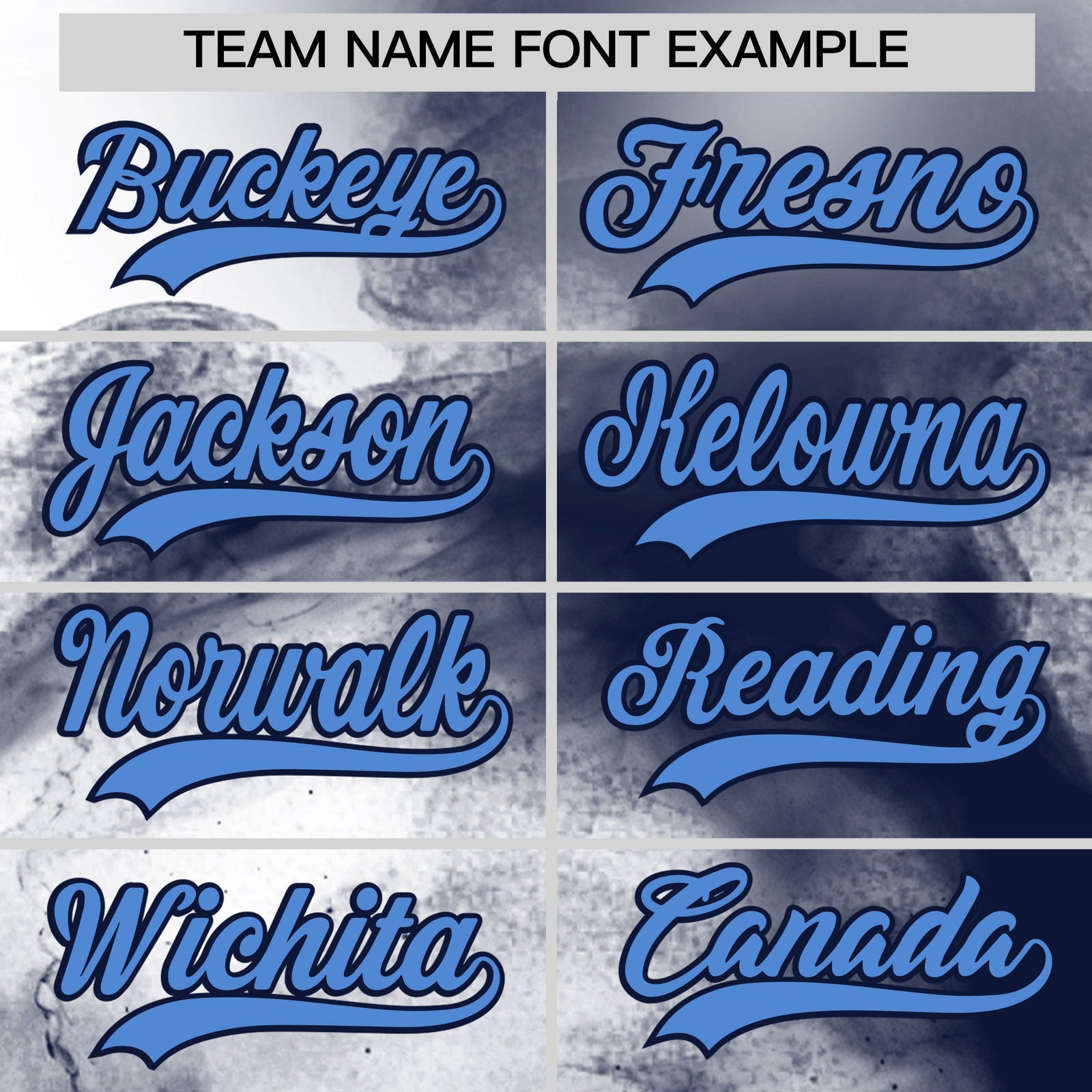 Custom White Navy Powder Blue skeleton Graffiti Pattern Lightweight Baseball Jersey| KXKSHOP