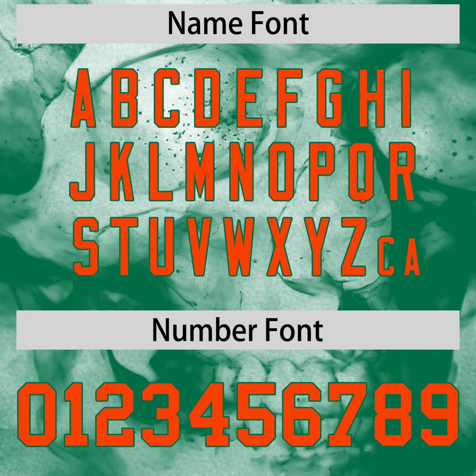 Custom White Kelly Green Orange skeleton Graffiti Pattern Quick Dry Baseball Jersey| KXKSHOP