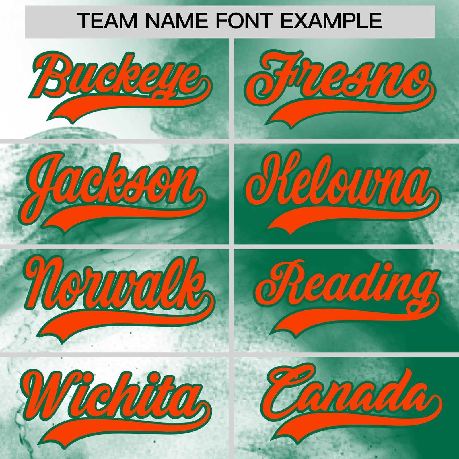 Custom White Kelly Green Orange skeleton Graffiti Pattern Quick Dry Baseball Jersey| KXKSHOP