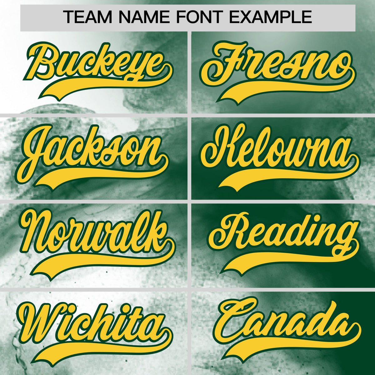 Custom White Dark Green Gold skeleton Graffiti Pattern Lightweight Baseball Jersey| KXKSHOP