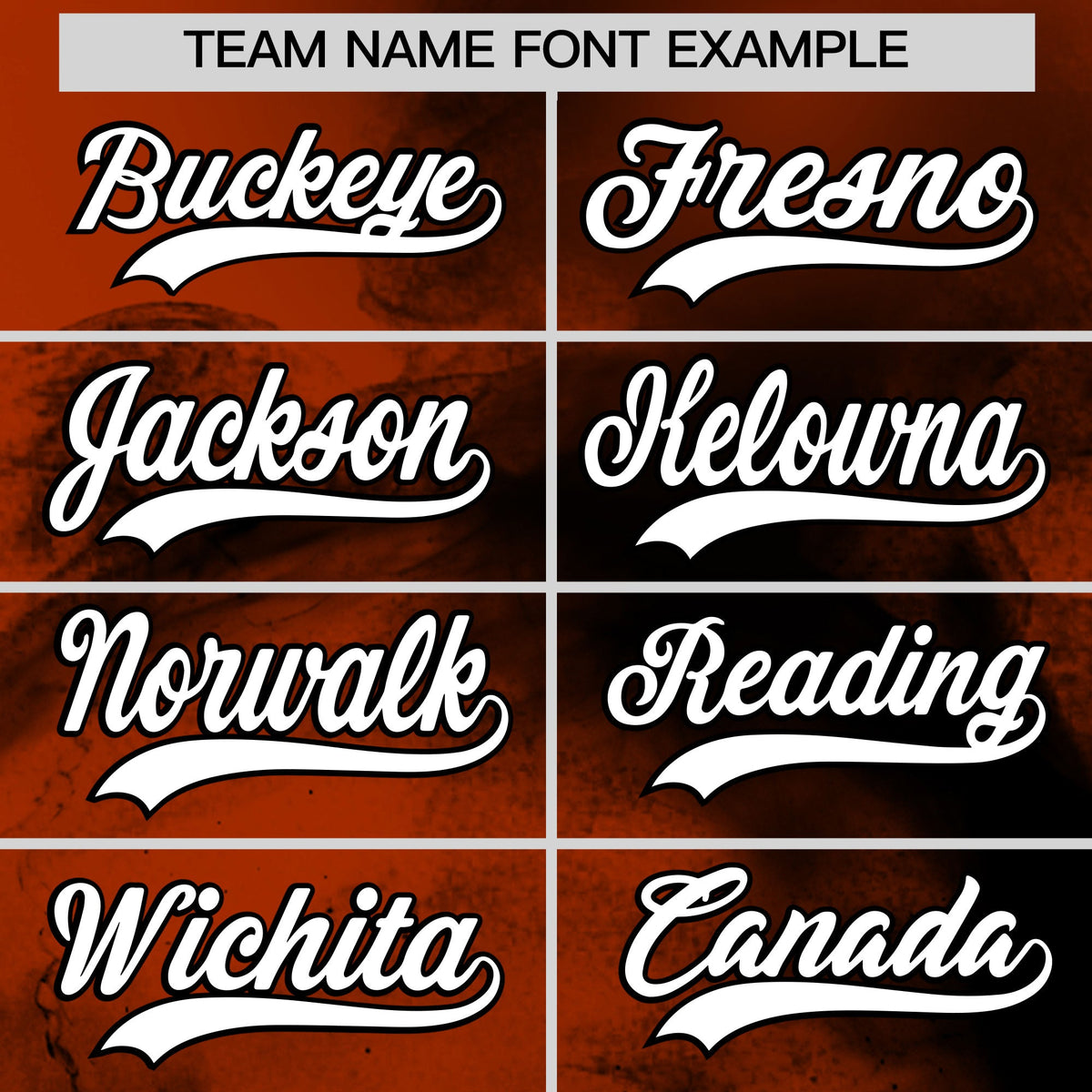 Custom Dark Orange Black White skeleton Graffiti Pattern Quick Dry Baseball Jersey| KXKSHOP