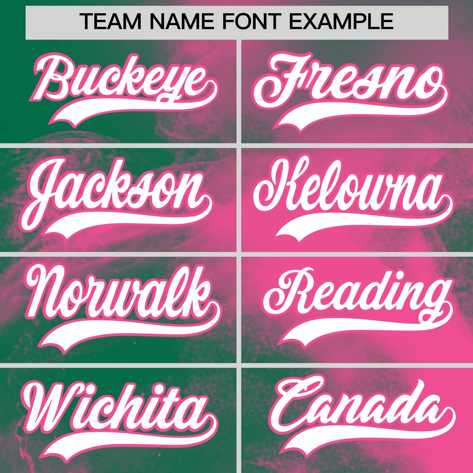 Custom Kelly Green Pink White skeleton Graffiti Pattern Quick Dry Baseball Jersey| KXKSHOP
