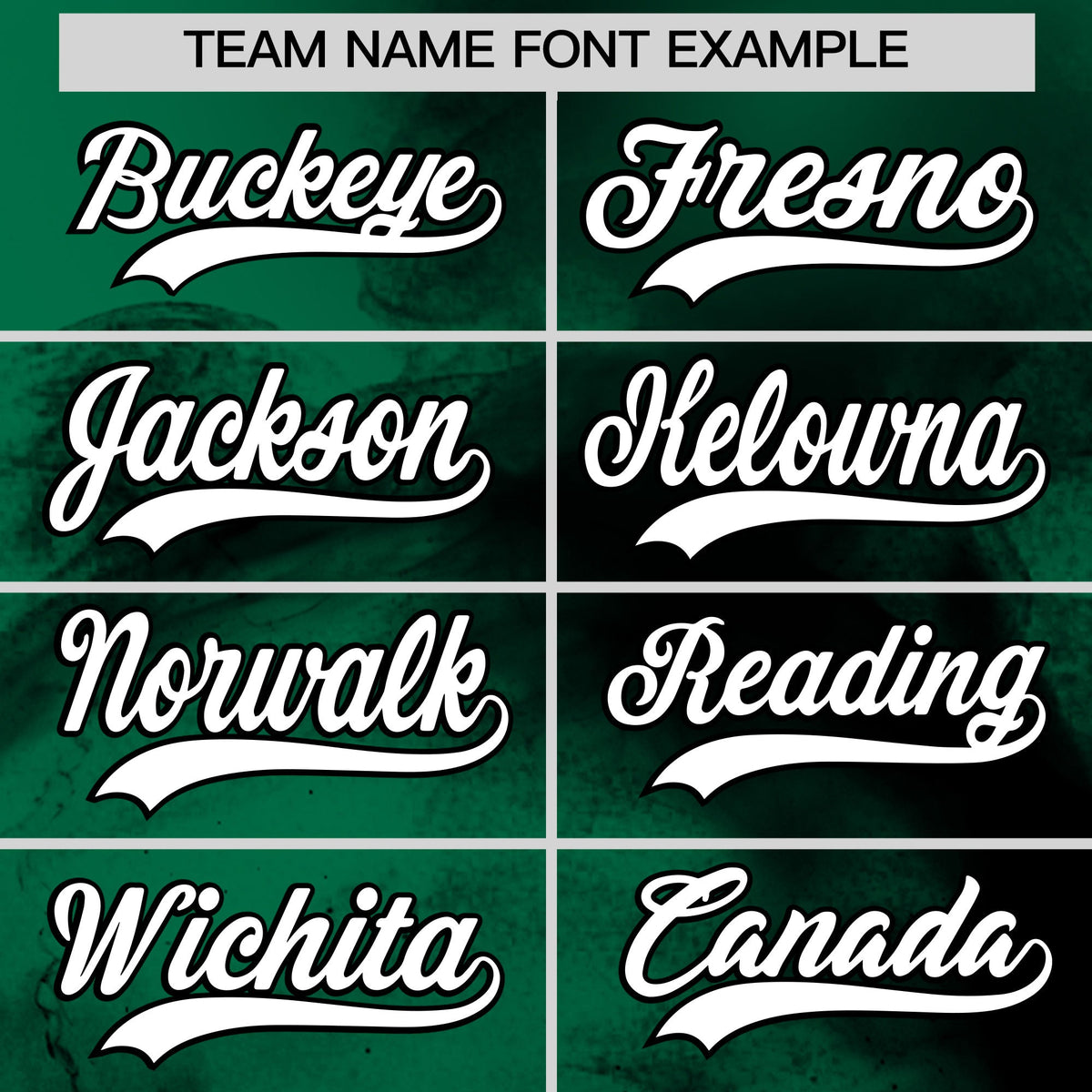 Custom Kelly Green Black White skeleton Graffiti Pattern Lightweight Baseball Jersey| KXKSHOP