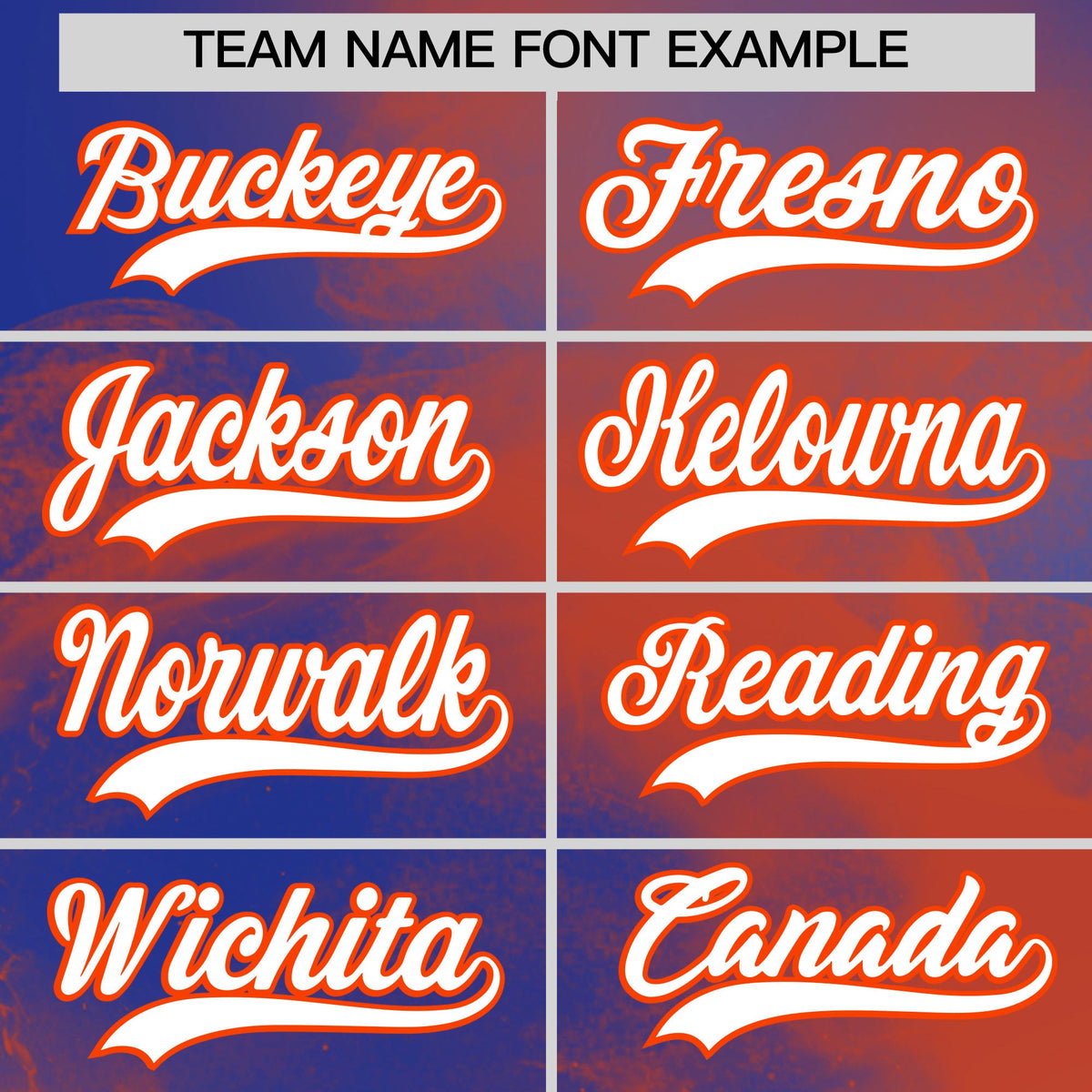 Custom Royal Blue Orange White skeleton Graffiti Pattern Quick Dry Baseball Jersey| KXKSHOP