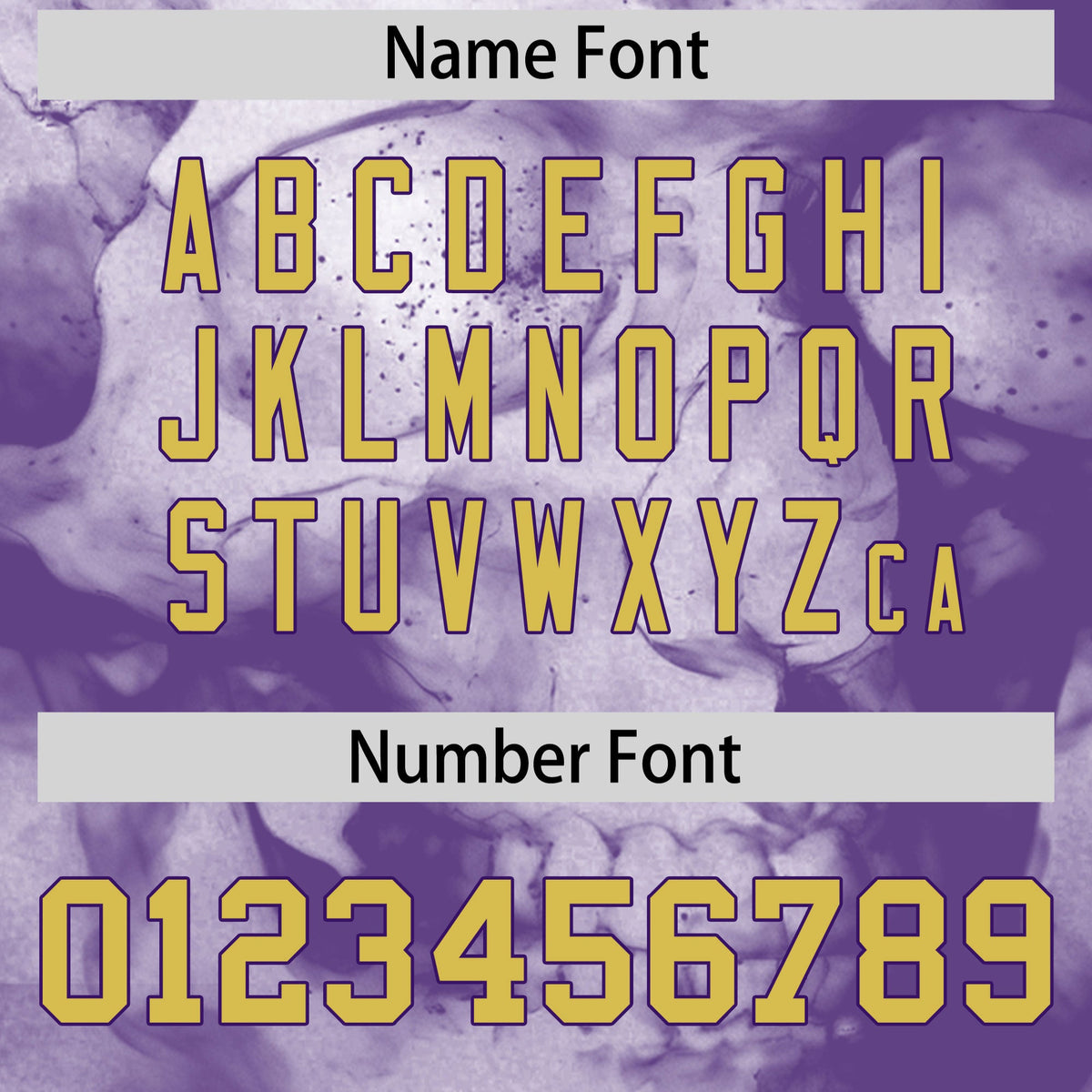 Custom White Purple Old Gold skeleton Graffiti Pattern Quick Dry Baseball Jersey| KXKSHOP