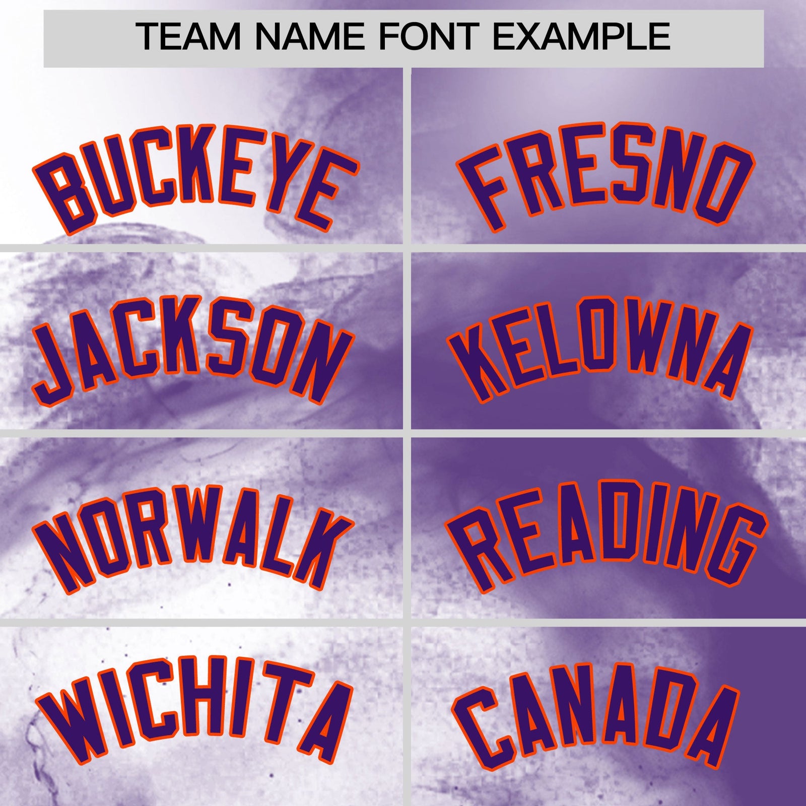 Custom White Purple Orange skeleton Graffiti Pattern Lightweight Baseball Jersey| KXKSHOP