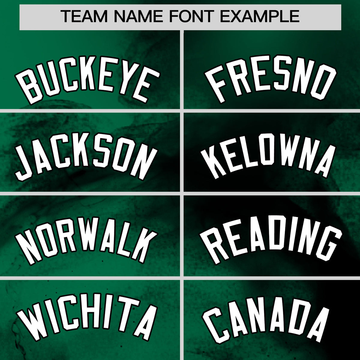 Custom Kelly Green Black White skeleton Graffiti Pattern Lightweight Baseball Jersey| KXKSHOP