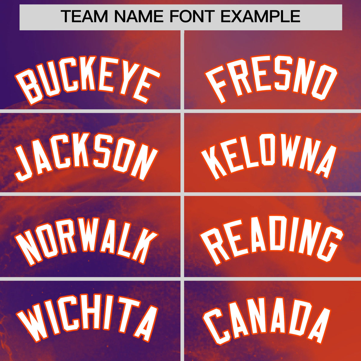 Custom Purple Orange White skeleton Graffiti Pattern Lightweight Baseball Jersey| KXKSHOP