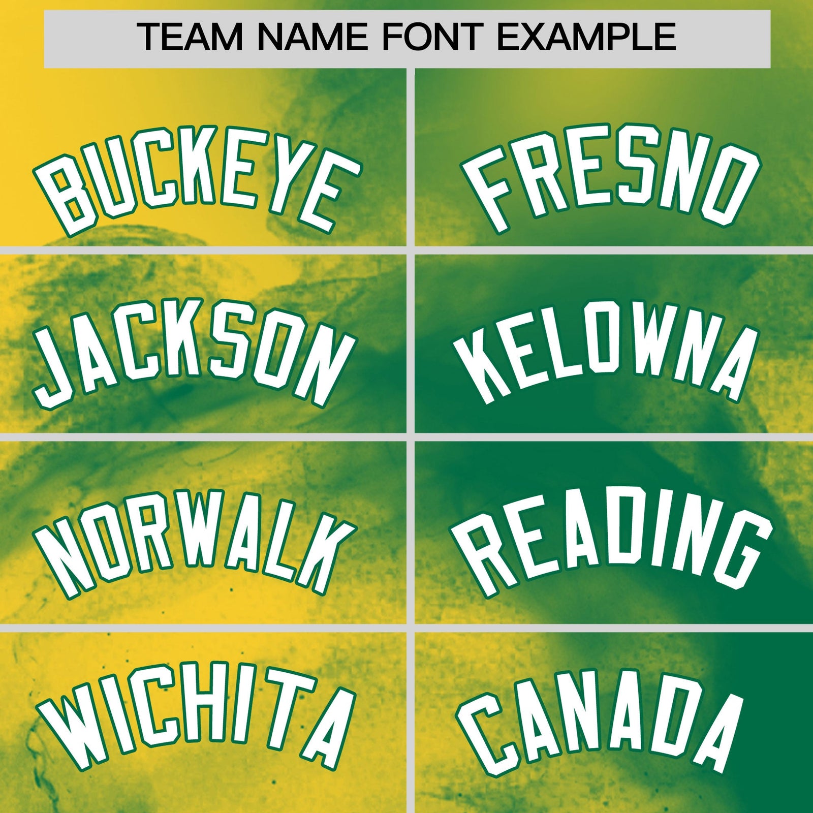 Custom Gold Kelly Green White skeleton Graffiti Pattern Lightweight Baseball Jersey| KXKSHOP