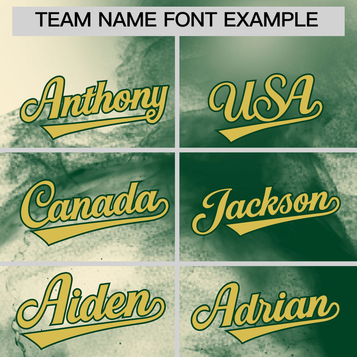 Custom Cream Dark Green Old Gold skeleton Graffiti Pattern Quick Dry Baseball Jersey| KXKSHOP