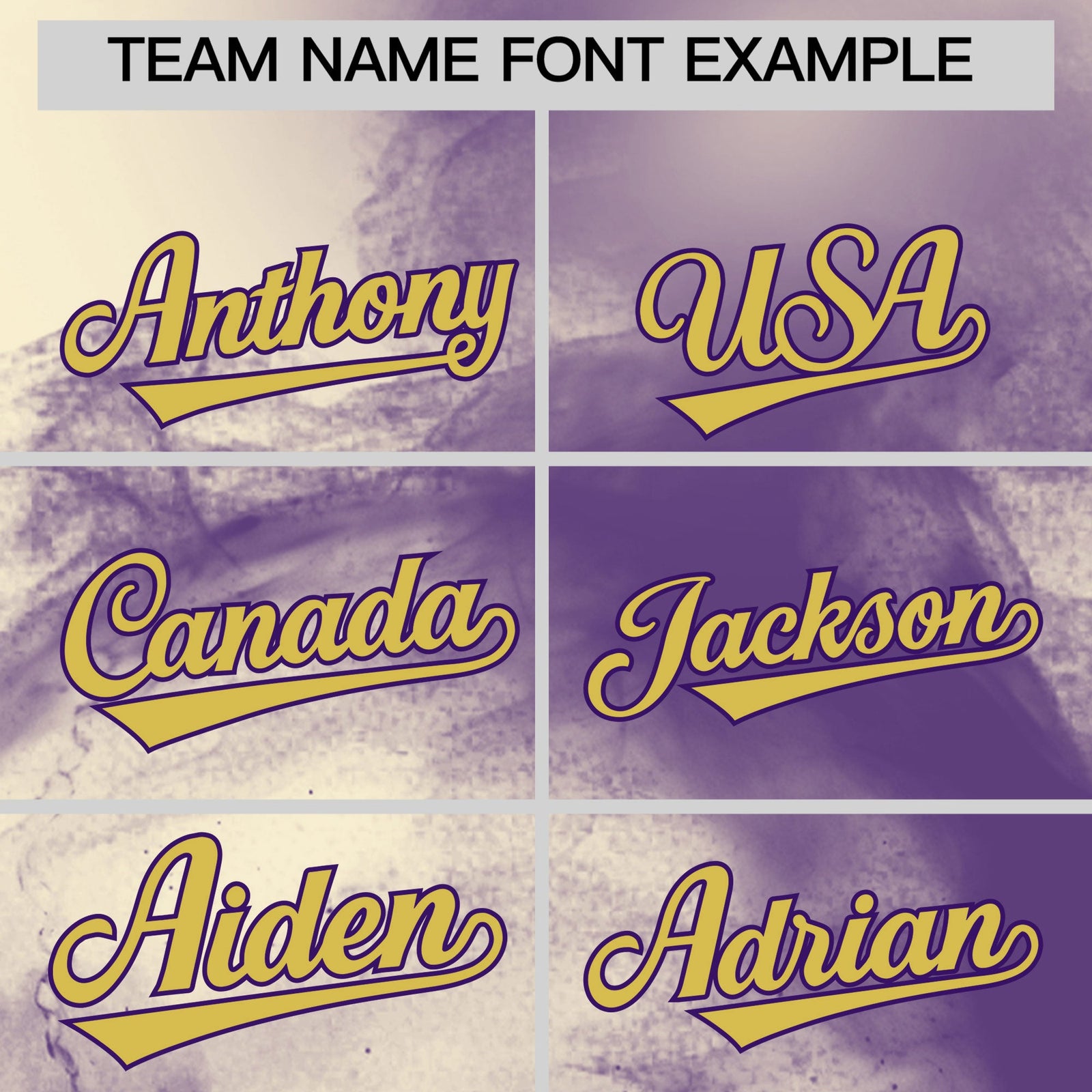 Custom Cream Purple Old Gold skeleton Graffiti Pattern Lightweight Baseball Jersey| KXKSHOP