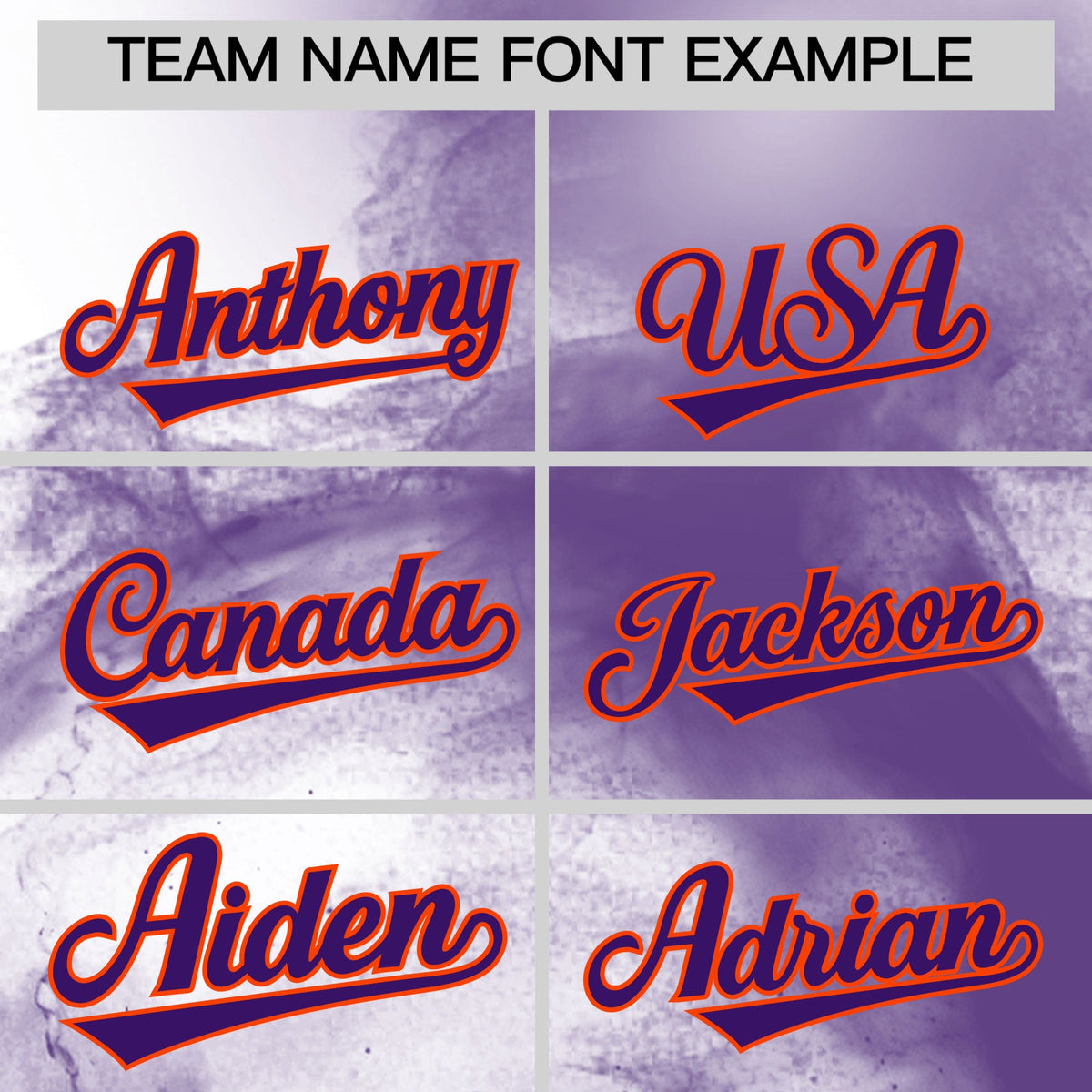 Custom White Purple Orange skeleton Graffiti Pattern Lightweight Baseball Jersey| KXKSHOP