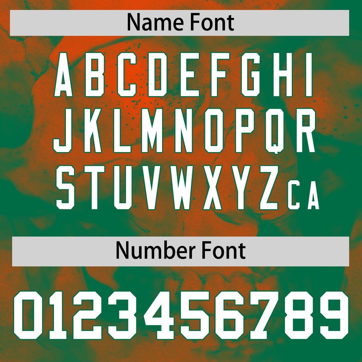 Custom Orange Kelly Green White skeleton Graffiti Pattern Quick Dry Baseball Jersey| KXKSHOP