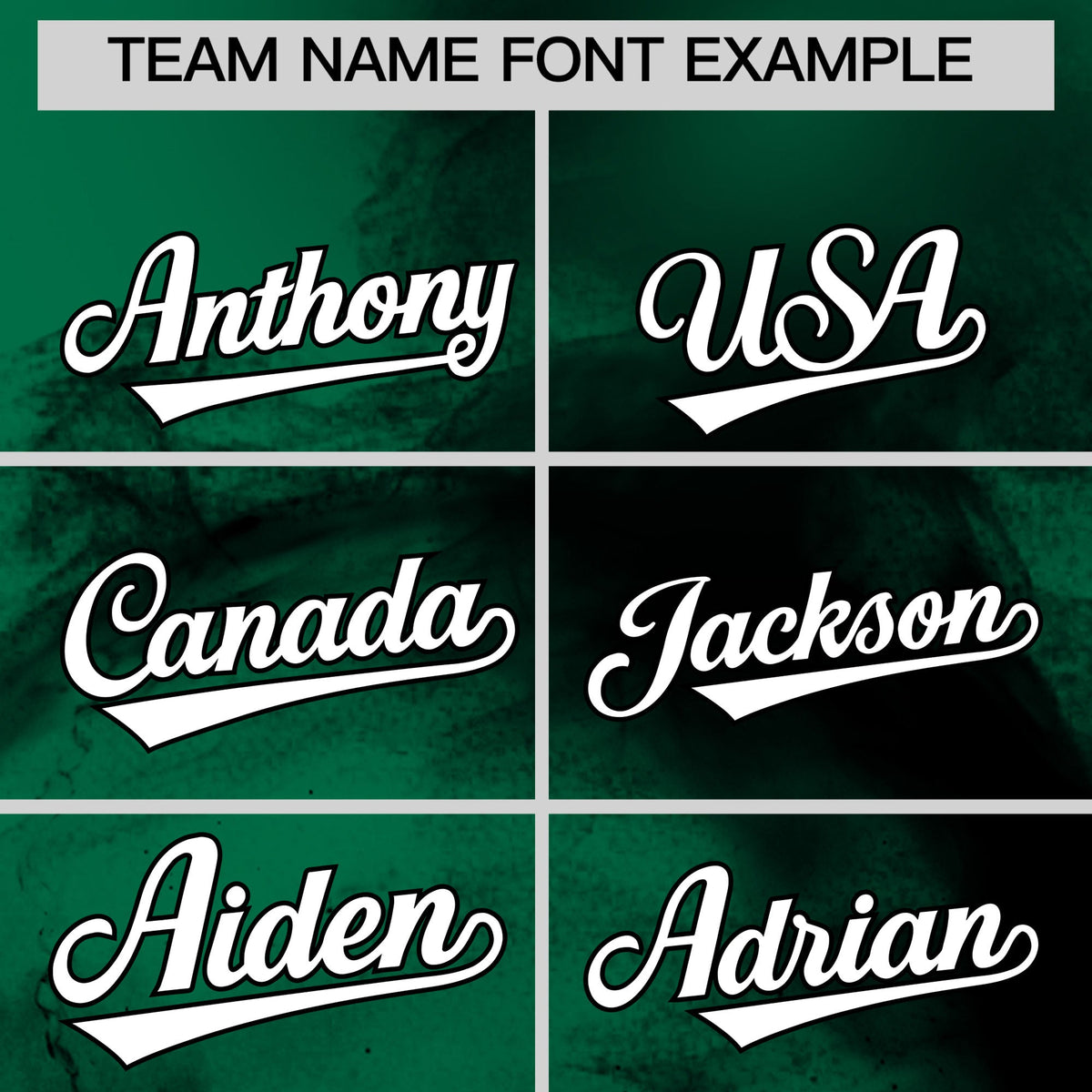 Custom Kelly Green Black White skeleton Graffiti Pattern Lightweight Baseball Jersey| KXKSHOP