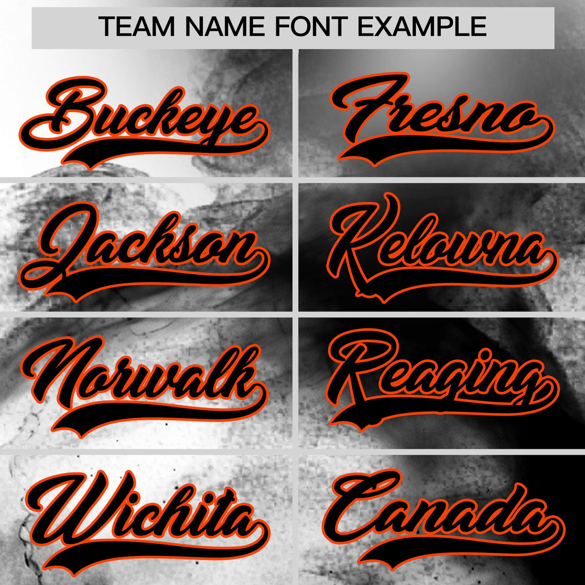 Custom White Black Orange skeleton Graffiti Pattern Quick Dry Baseball Jersey| KXKSHOP