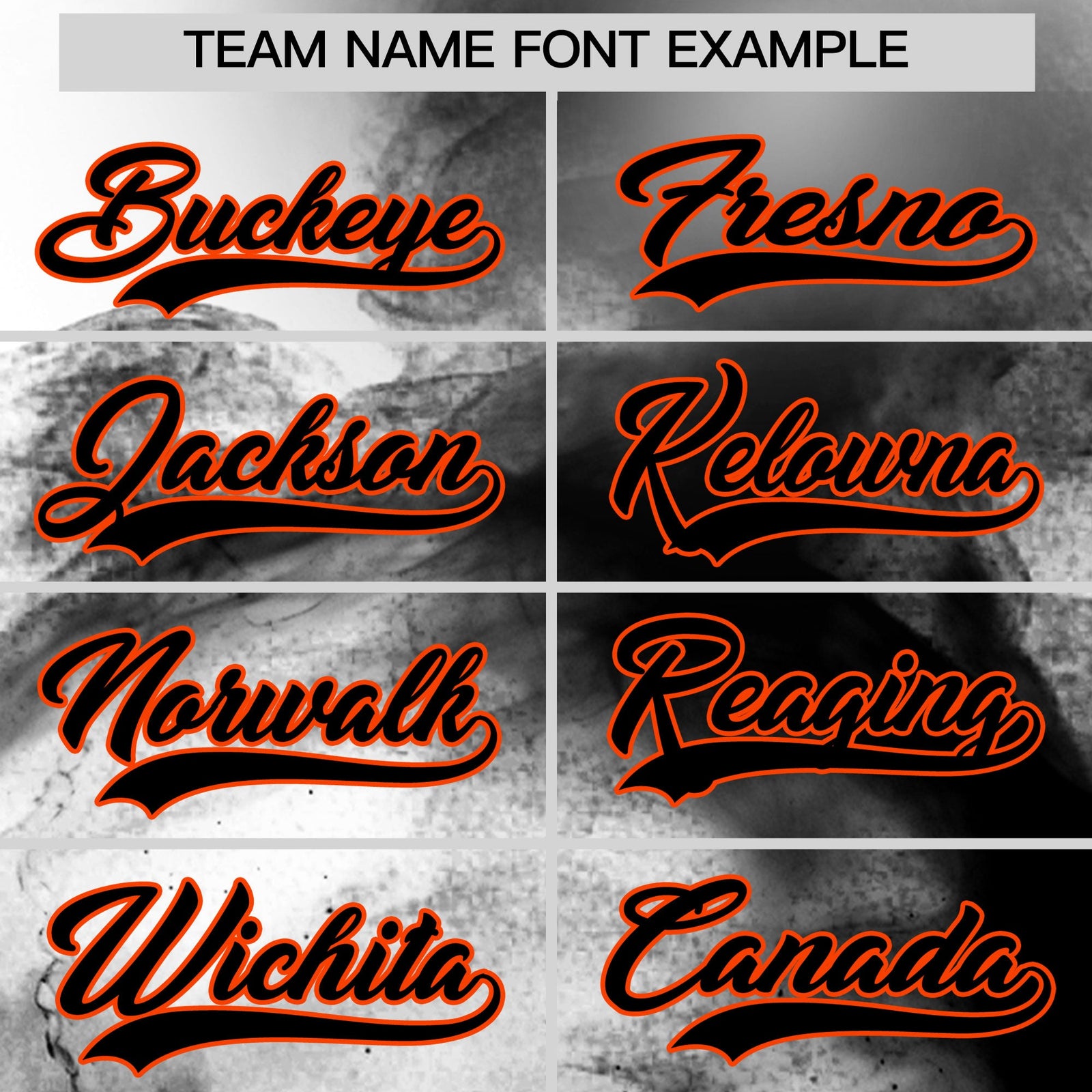 Custom White Black Orange skeleton Graffiti Pattern Quick Dry Baseball Jersey| KXKSHOP