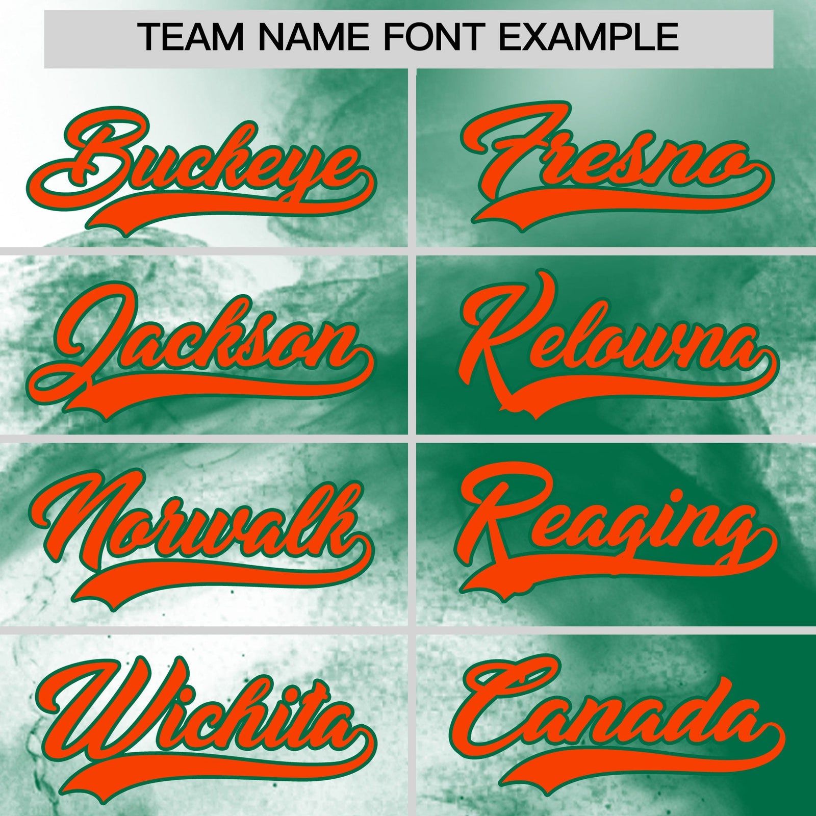Custom White Kelly Green Orange skeleton Graffiti Pattern Quick Dry Baseball Jersey| KXKSHOP