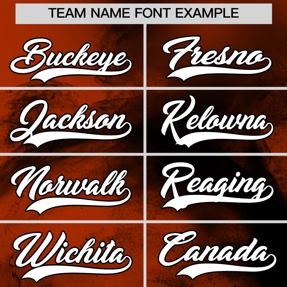 Custom Dark Orange Black White skeleton Graffiti Pattern Quick Dry Baseball Jersey| KXKSHOP