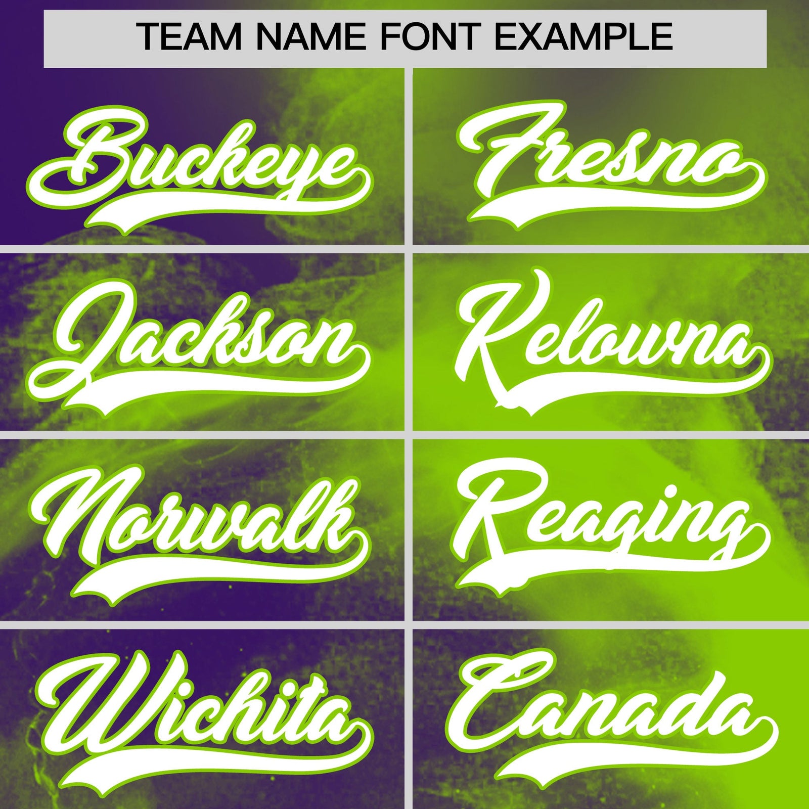 Custom Purple Neon Green White skeleton Graffiti Pattern Quick Dry Baseball Jersey| KXKSHOP