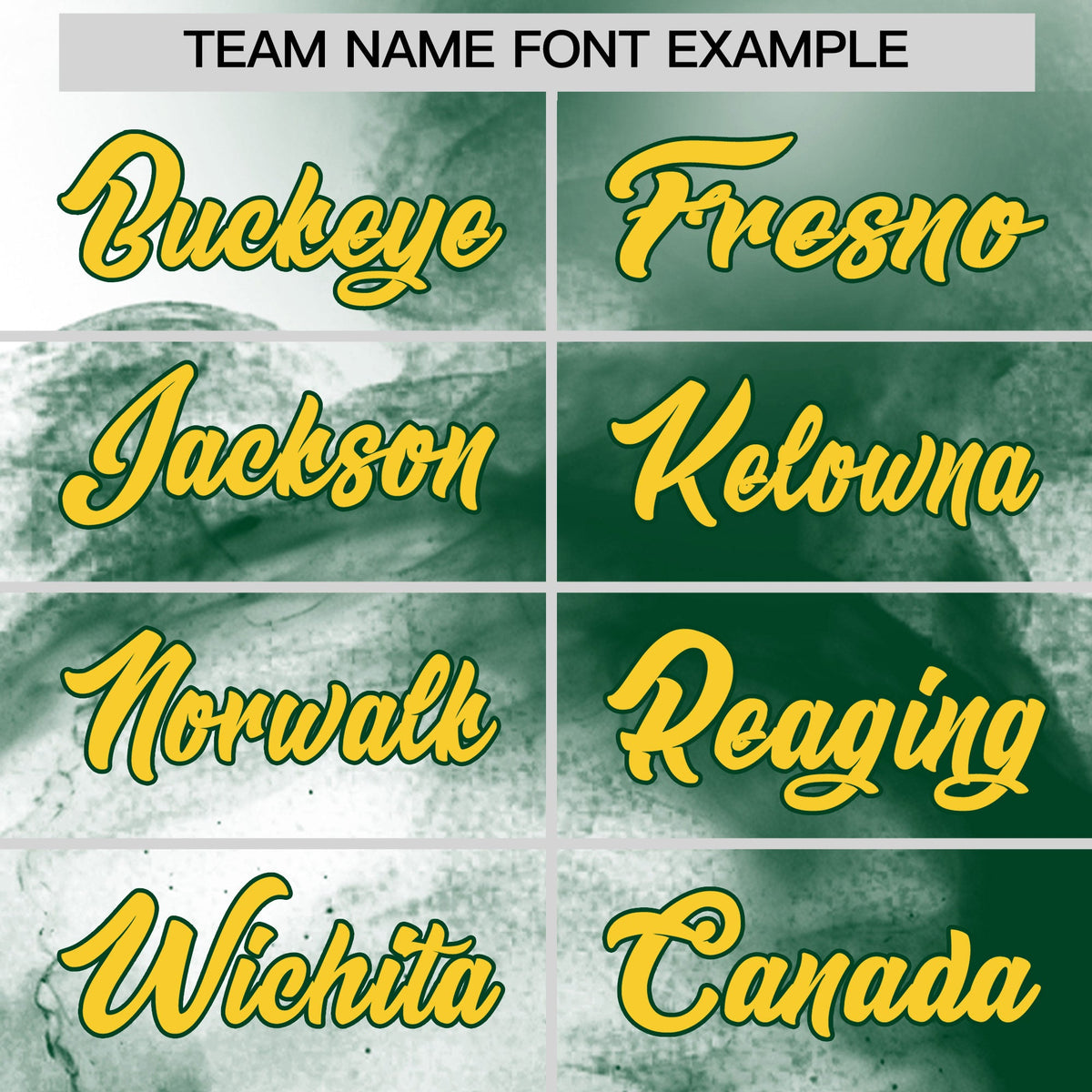 Custom White Dark Green Gold skeleton Graffiti Pattern Lightweight Baseball Jersey| KXKSHOP