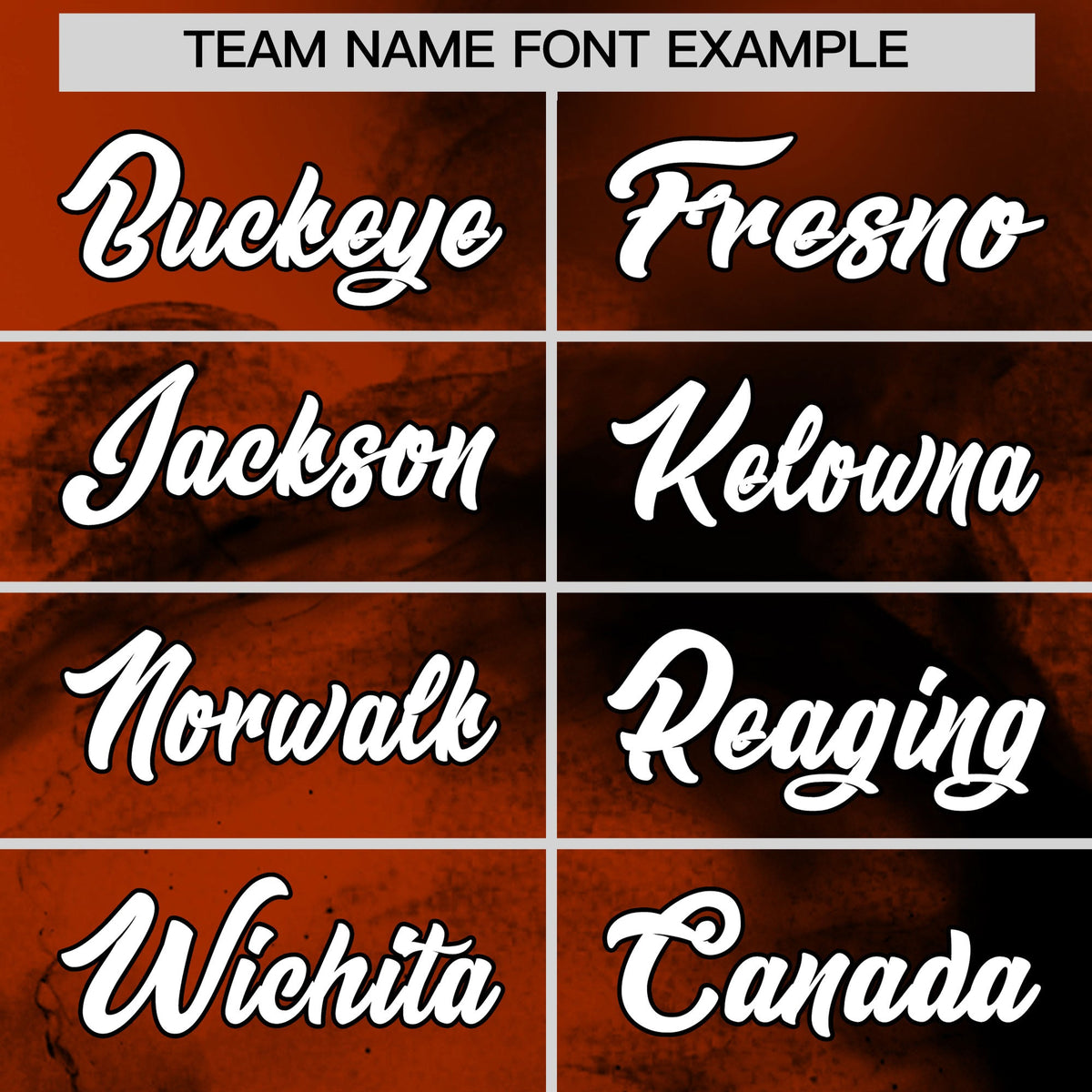 Custom Dark Orange Black White skeleton Graffiti Pattern Quick Dry Baseball Jersey| KXKSHOP