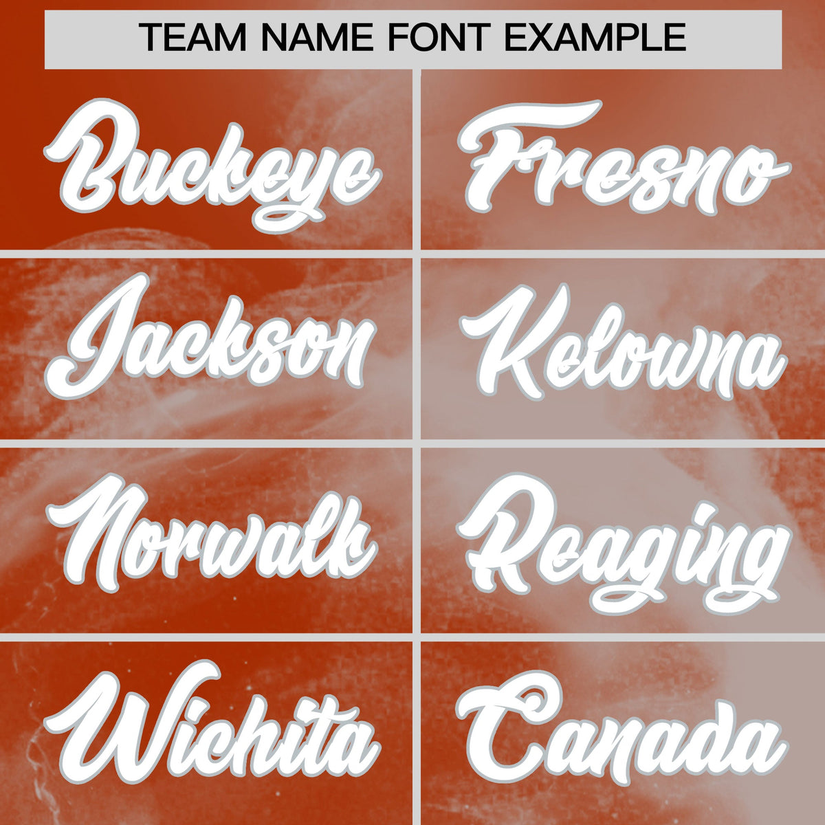Custom Dark Orange Silver White skeleton Graffiti Pattern Lightweight Baseball Jersey| KXKSHOP