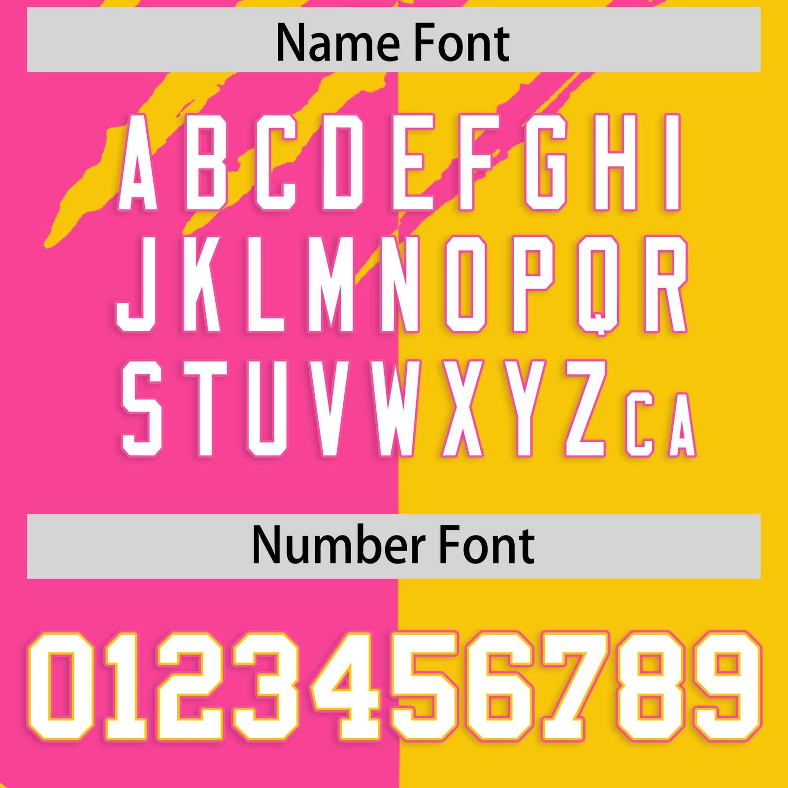 Custom Pink Gold Split Tiger Claw Scratch Pattern Baseball Jersey