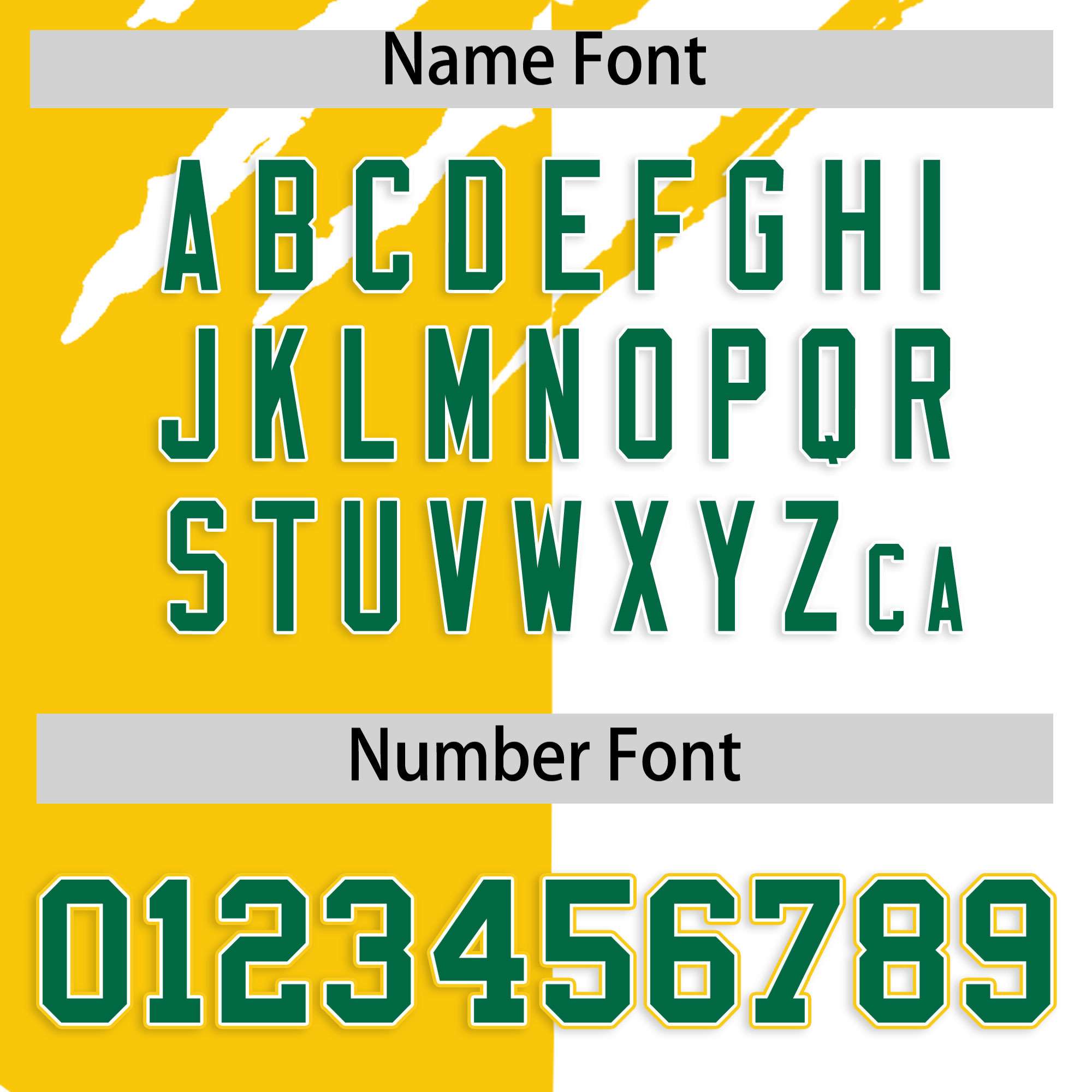 Custom Gold White Split Tiger Claw Scratch Pattern Baseball Jersey