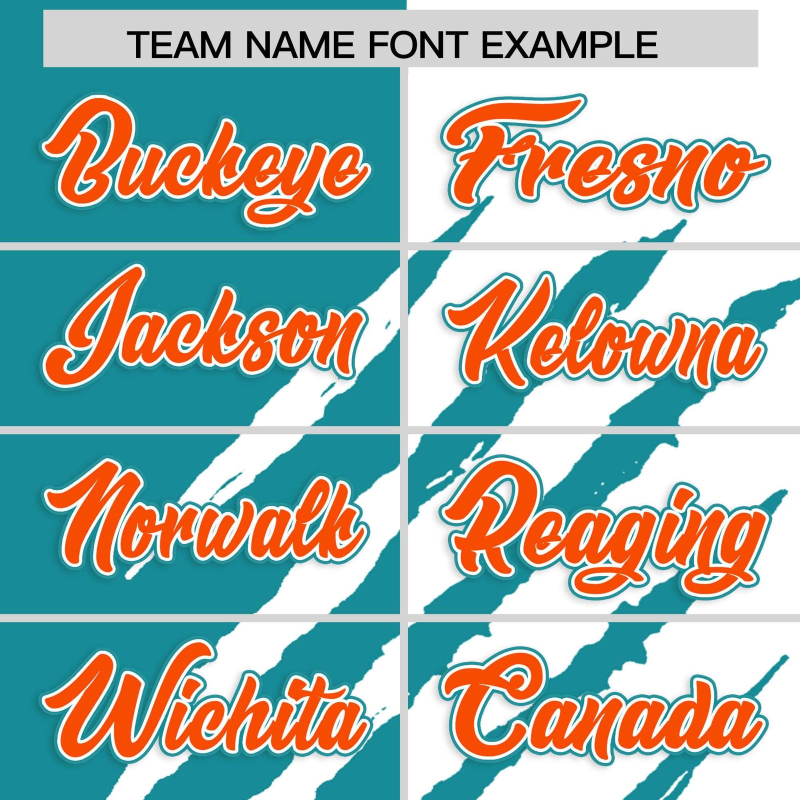 Custom Aqua White Split Tiger Claw Scratch Pattern Baseball Jersey