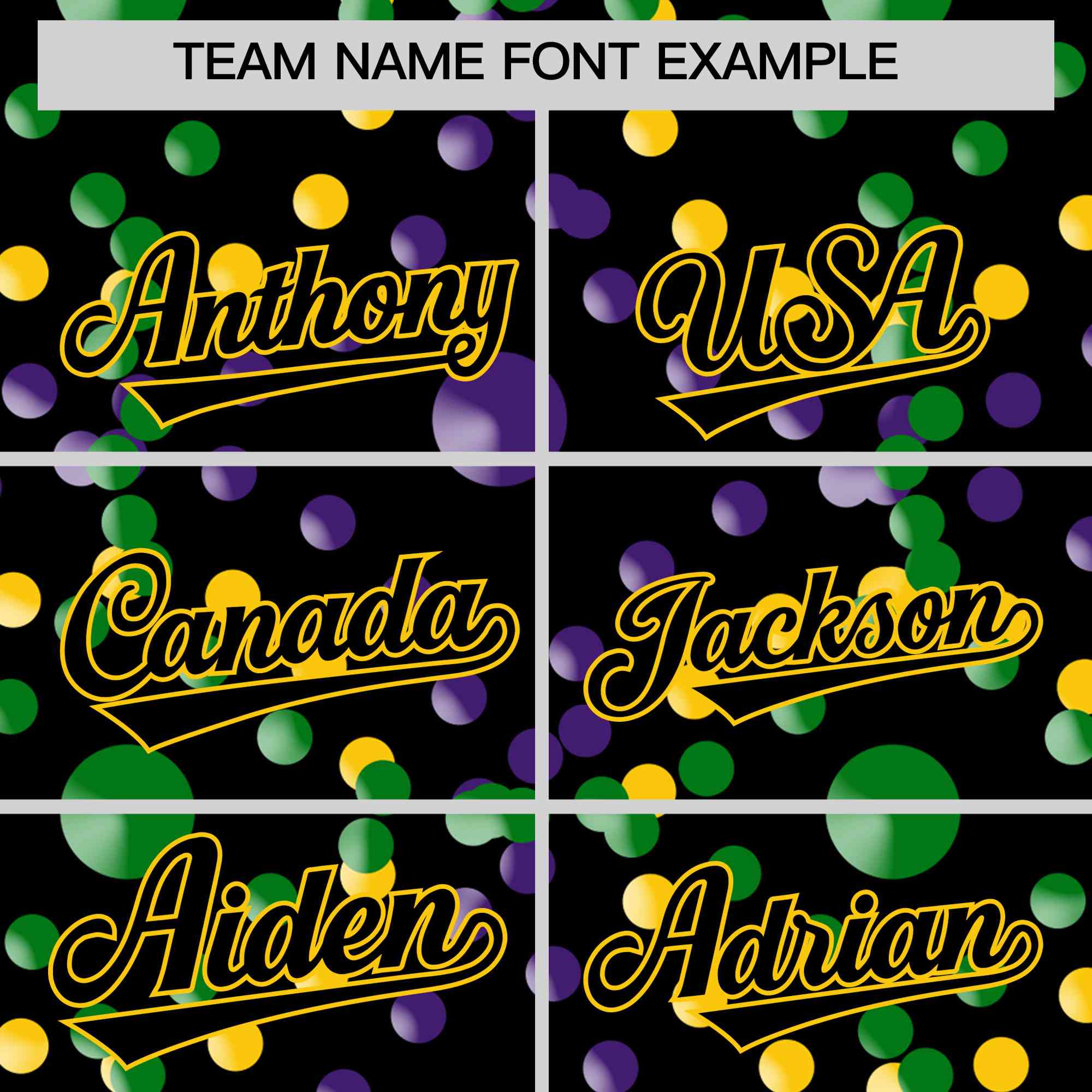 Custom Black Gold Graffiti Personalization Mardi Gras Authentic Baseball Jersey| KXKSHOP