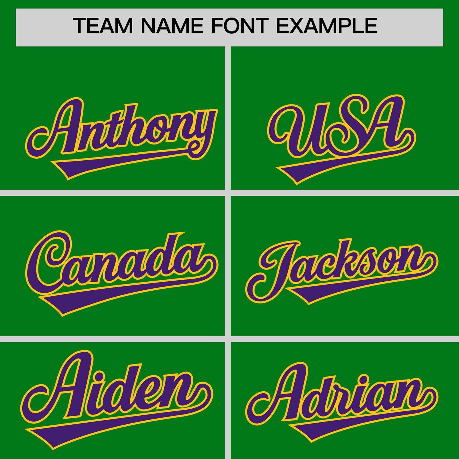 Custom Kelly Green Purple Personalization Mardi Gras Authentic Baseball Jersey| KXKSHOP