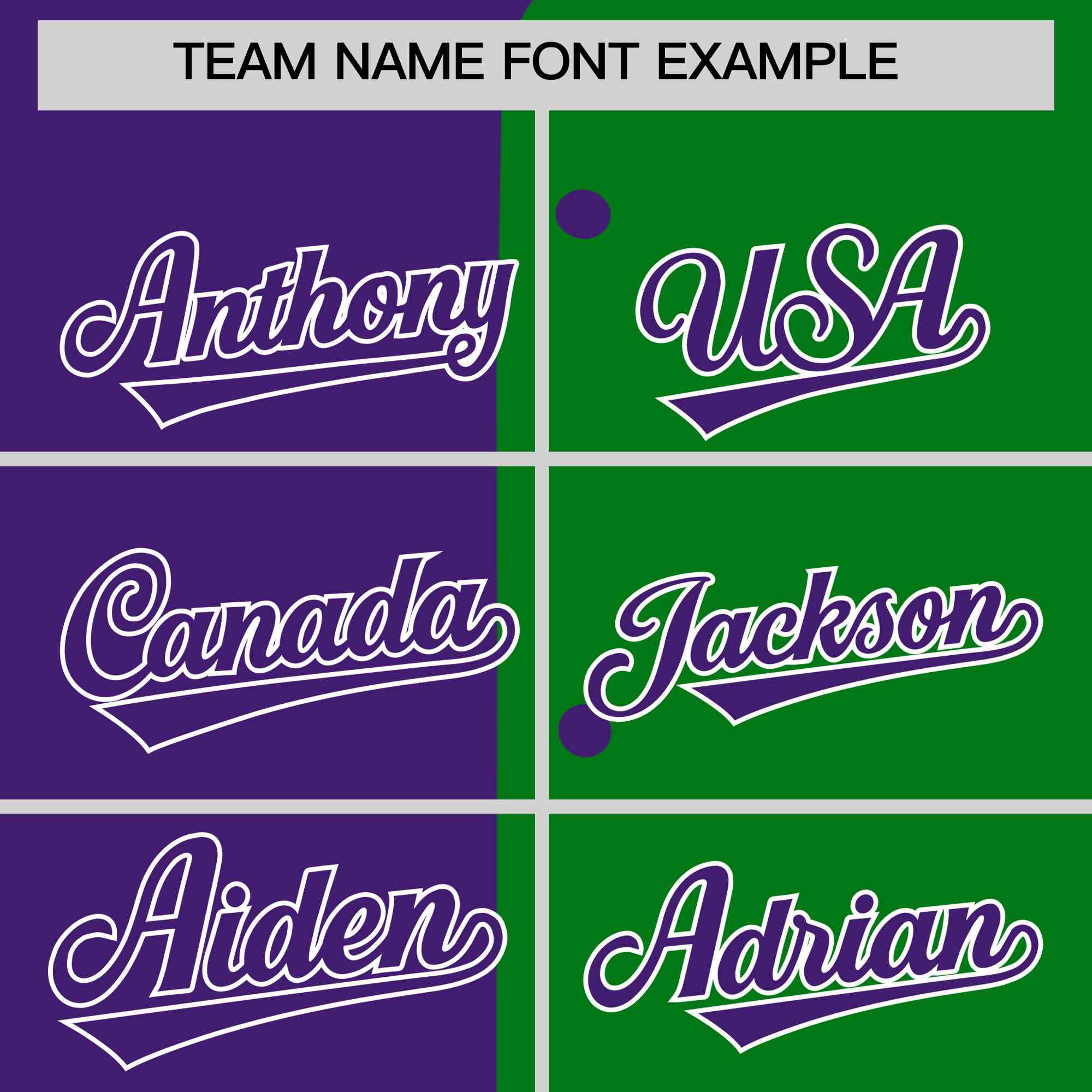 Custom Purple Kelly Green Gold Personalization Split Mardi Gras Authentic Baseball Jersey| KXKSHOP