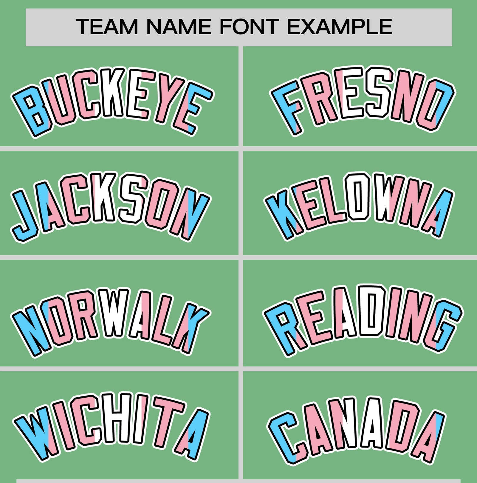 Custom Green Powder Blue White Transgender For Pride Month Classic Style Baseball Jersey| KXKSHOP