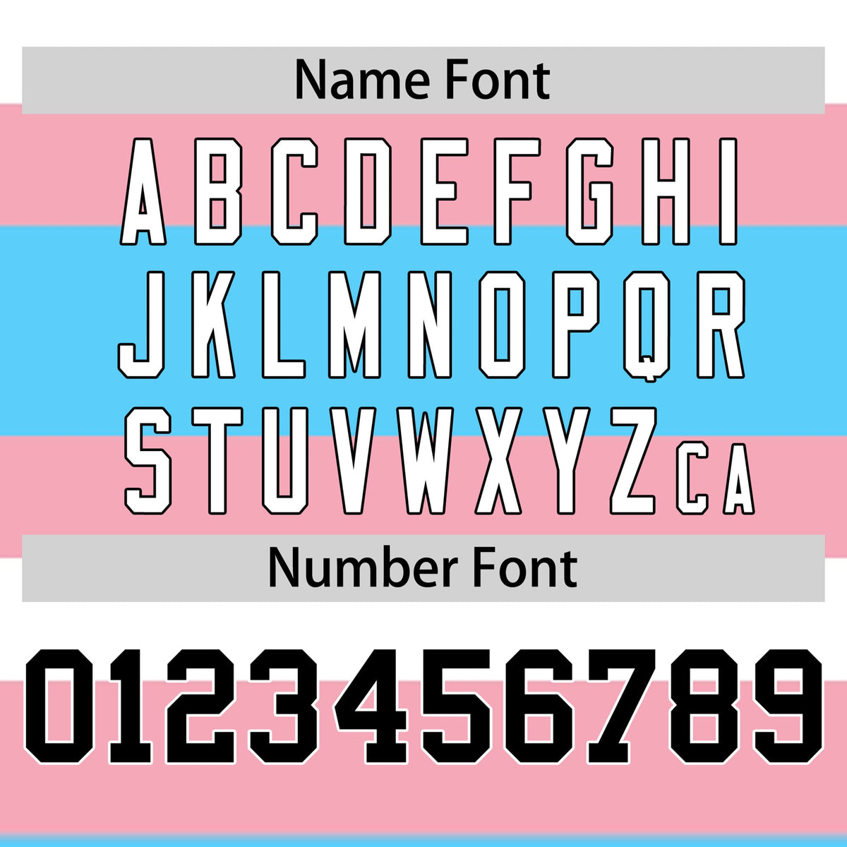 Custom Light Pink Blue Transgender For Pride Month Classic Style Baseball Jersey| KXKSHOP