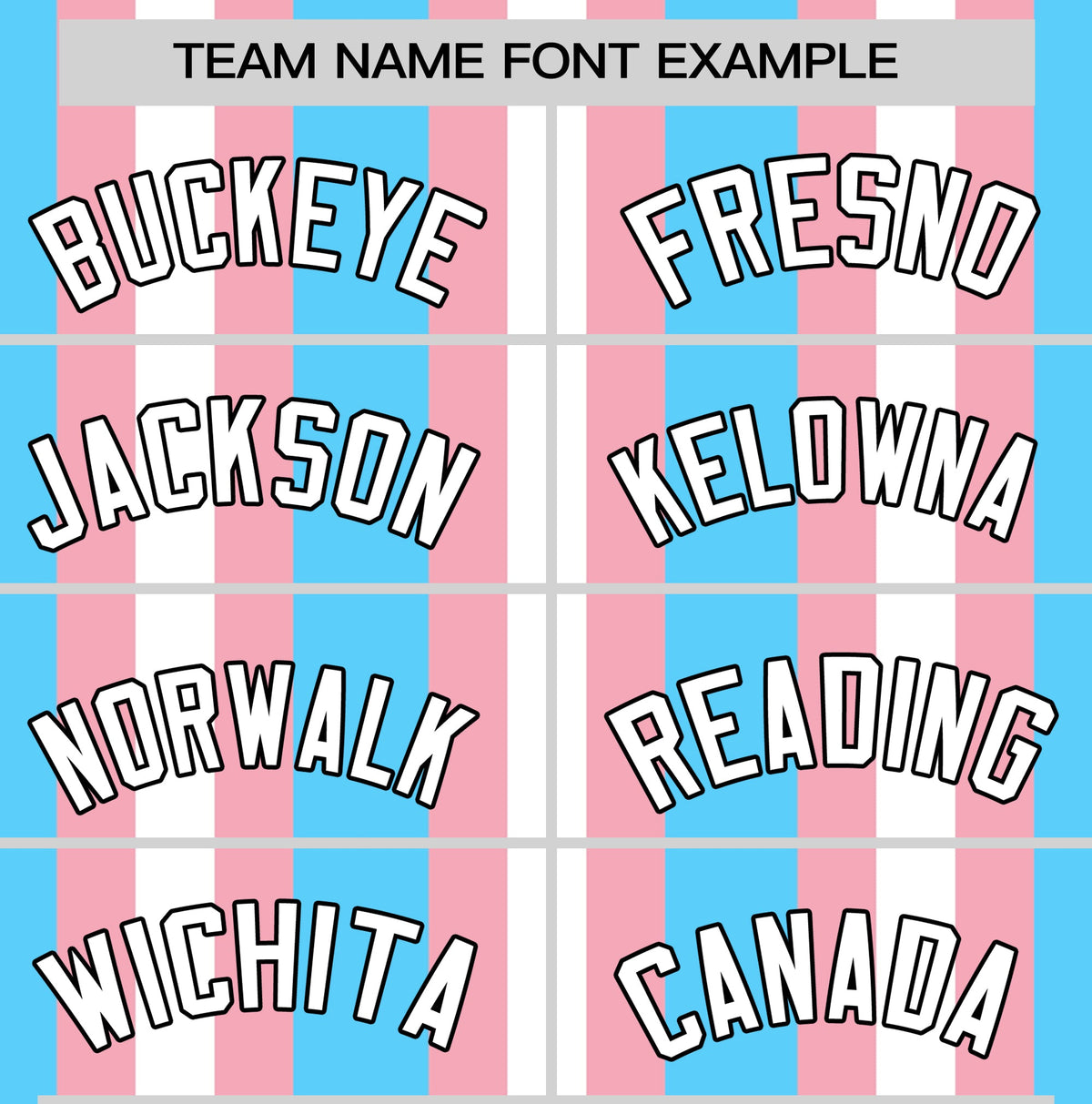 Custom White Light Pink Blue Transgender For Pride Month Classic Style Baseball Jersey| KXKSHOP