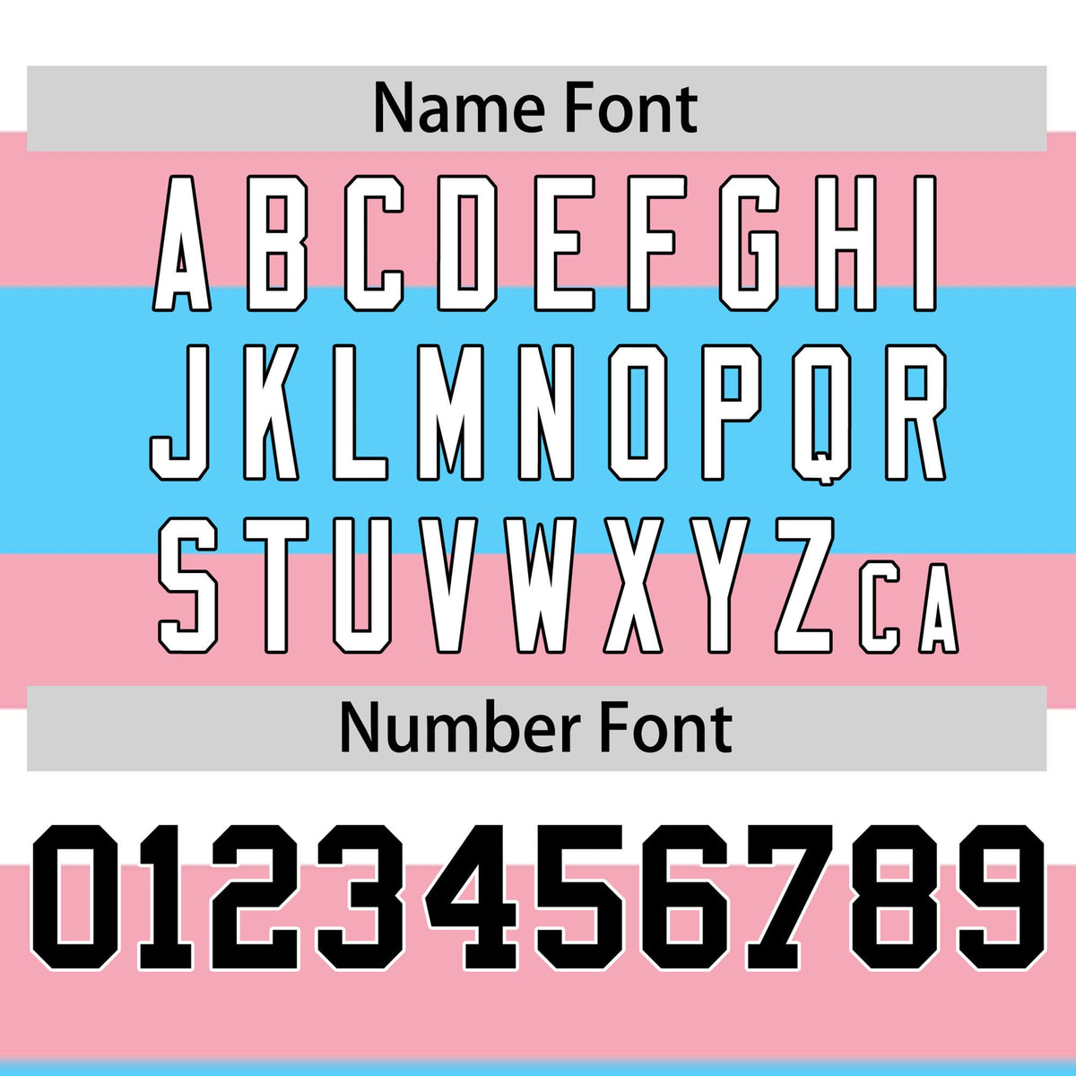 Custom Light Pink Blue Transgender For Pride Month Classic Style Baseball Jersey| KXKSHOP