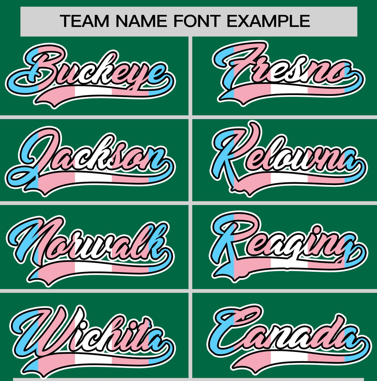 Custom Kelly Green Powder Blue Transgender For Pride Month Classic Style Baseball Jersey| KXKSHOP